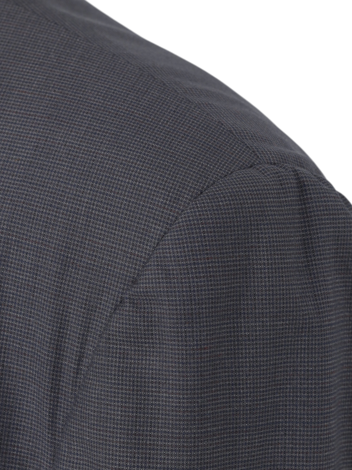 Kiton Dark Grey Fine-Wool Puppytooth Vintage Straight-Fit Suit