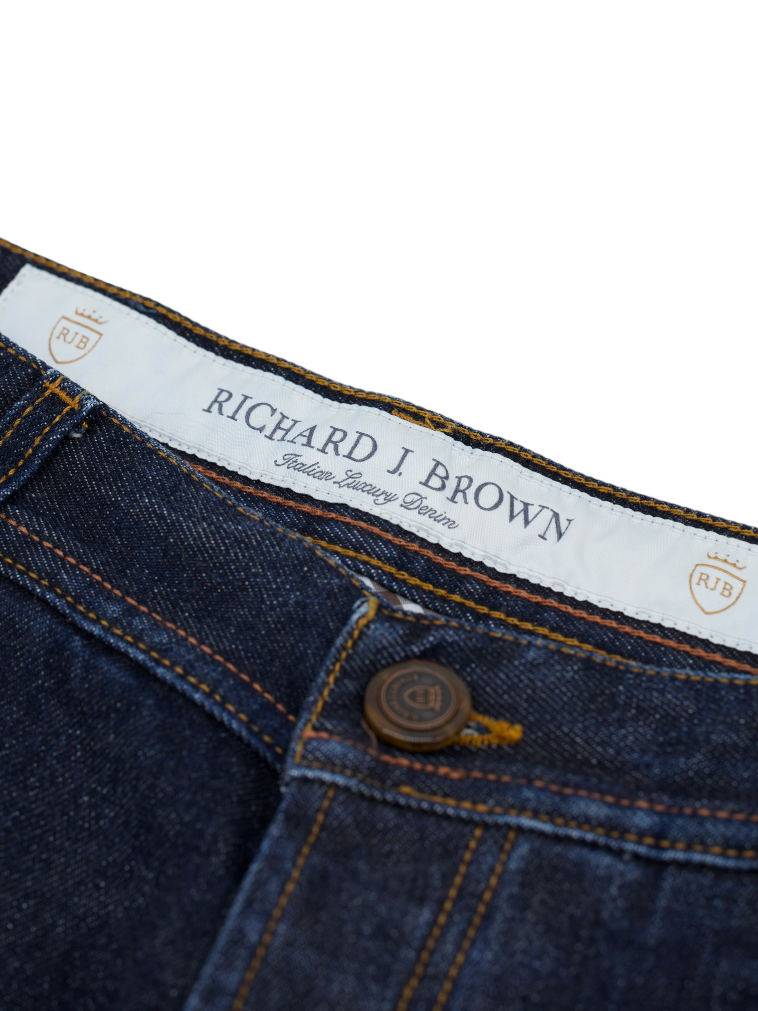 Richard J. Brown Dark Blue Japanese Denim Twill Jeans