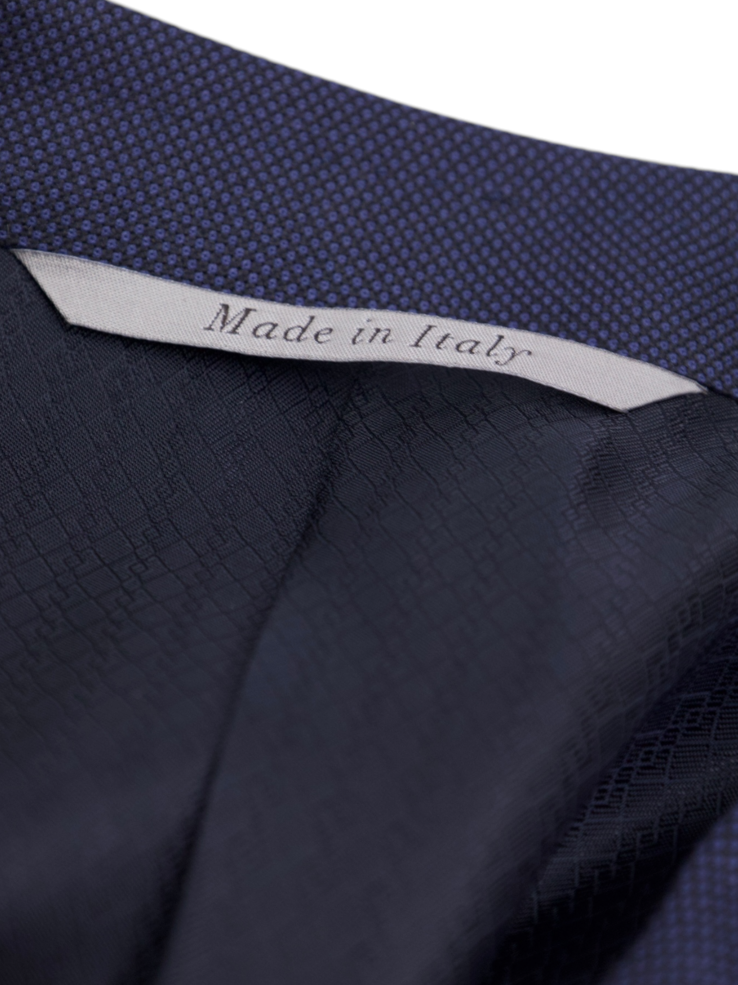 Canali Navy "Exclusive" Wool Birdseye Suit