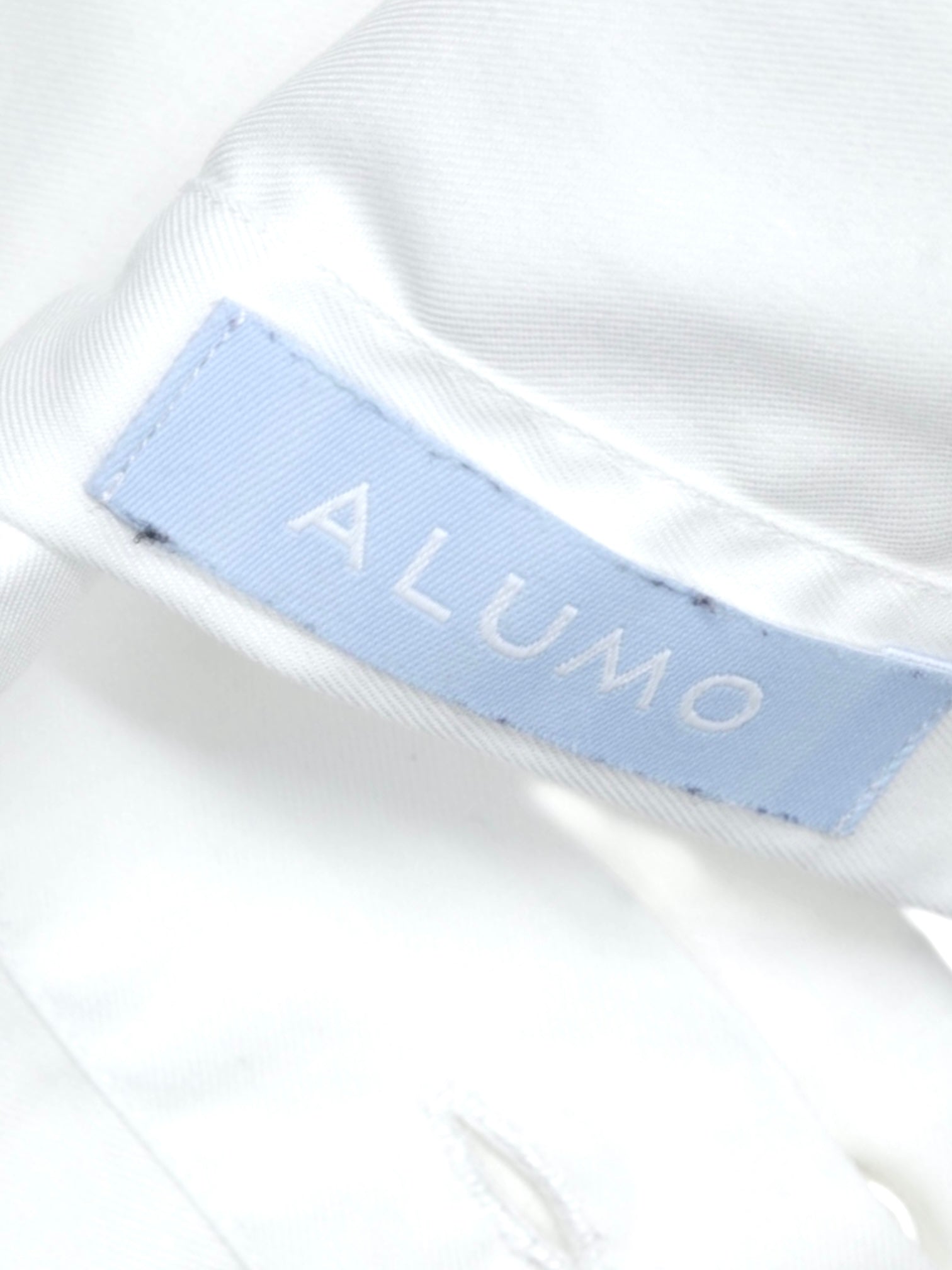 Finamore White Cotton "Collo Eduardo" Dress Shirt