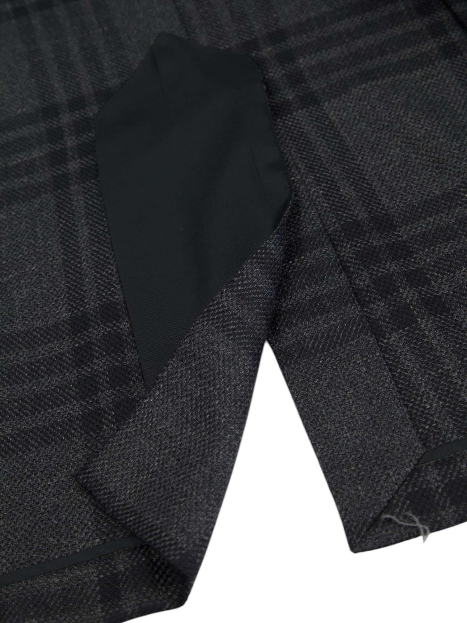 Tom Ford Dark Brown Wool, Silk & Linen Tartan Atticus Jacket