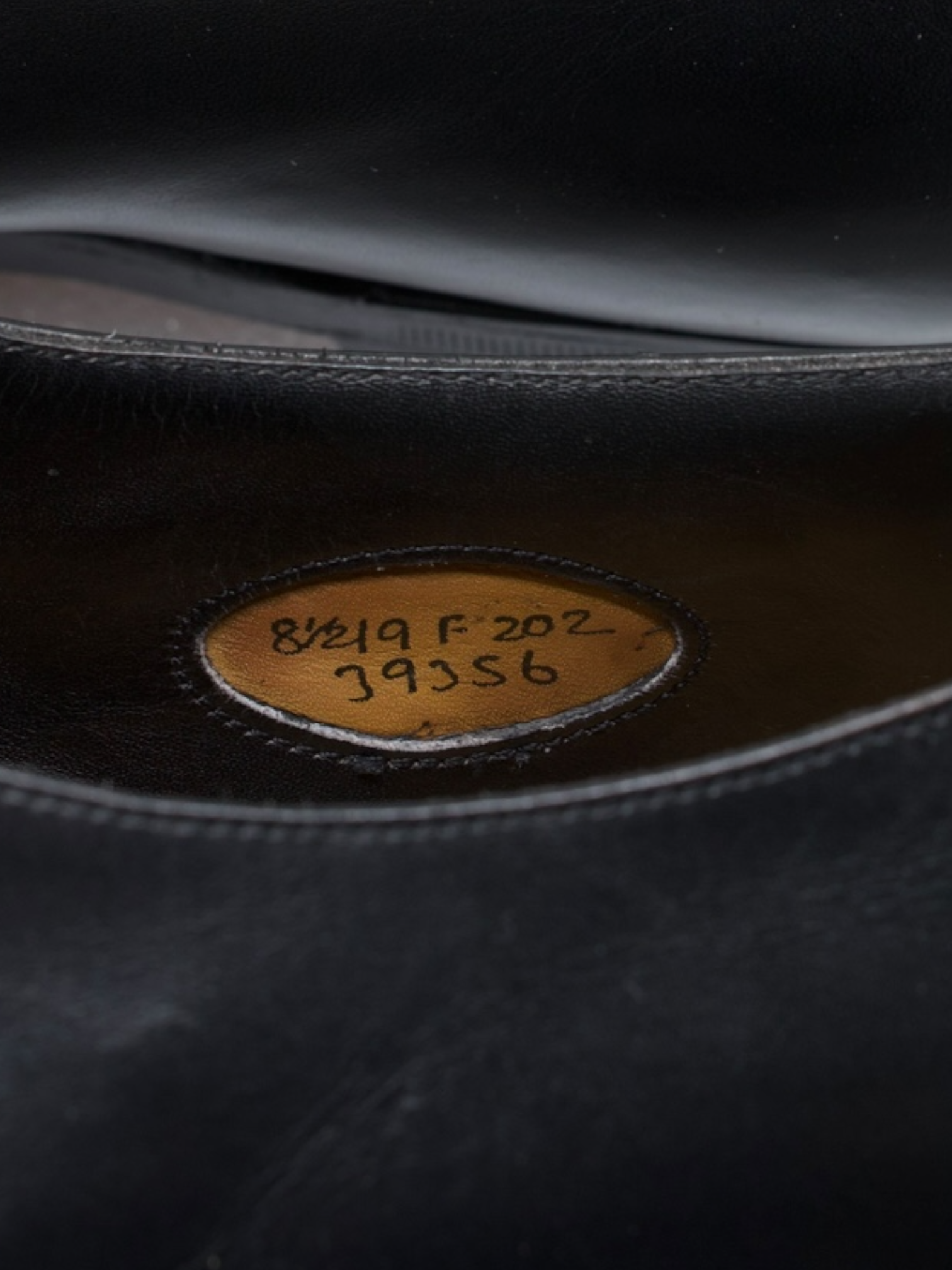 Edward Green Black Ealing Calfleather Single Monk Shoes