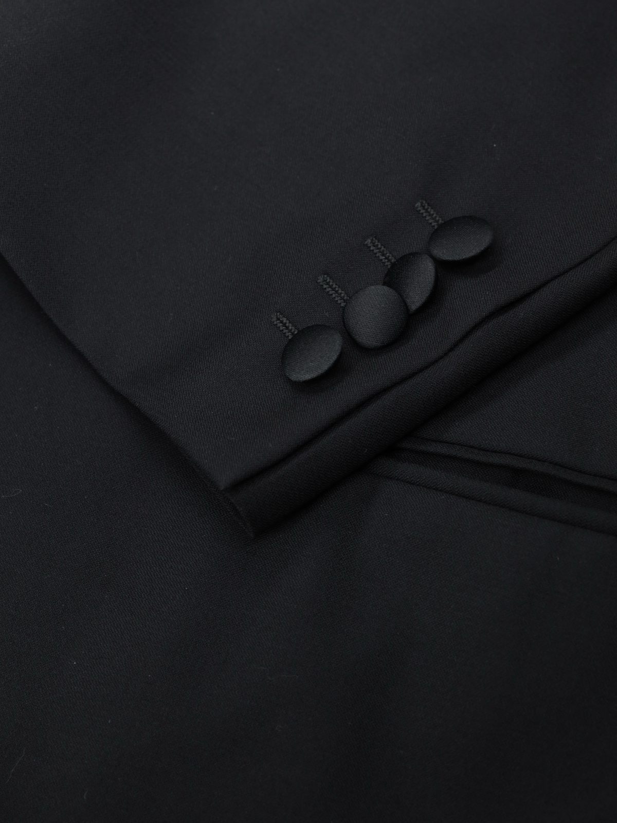 Corneliani Black Super 150's "Linea Ceremonia" Blacktie Tuxedo