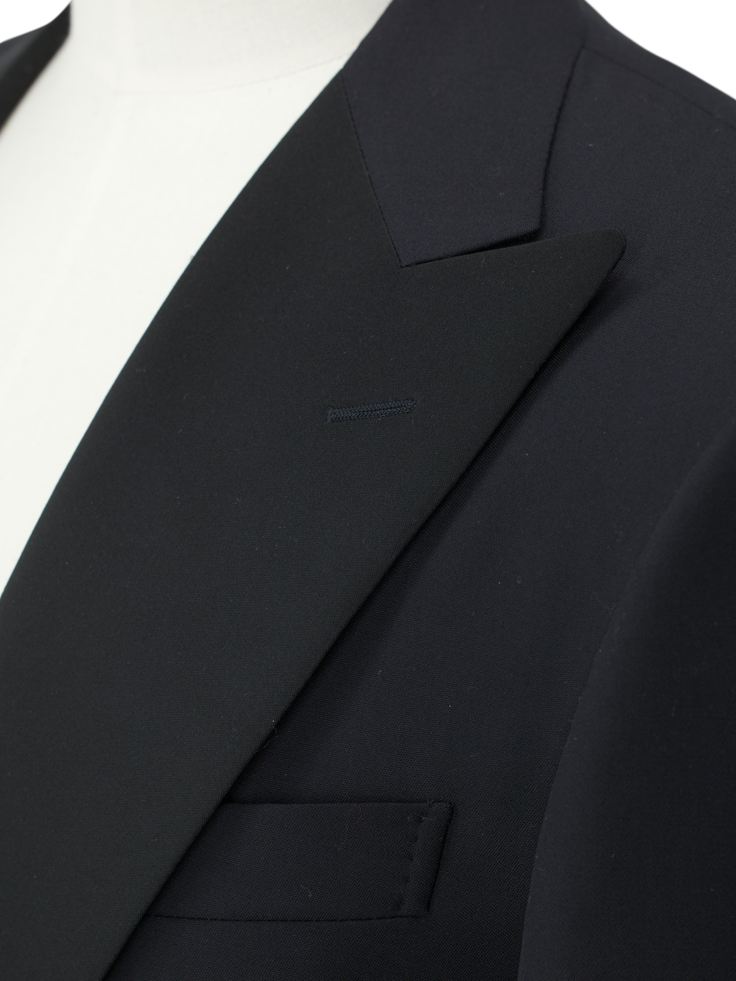 Corneliani Black Classic Super 150's Wool Tuxedo