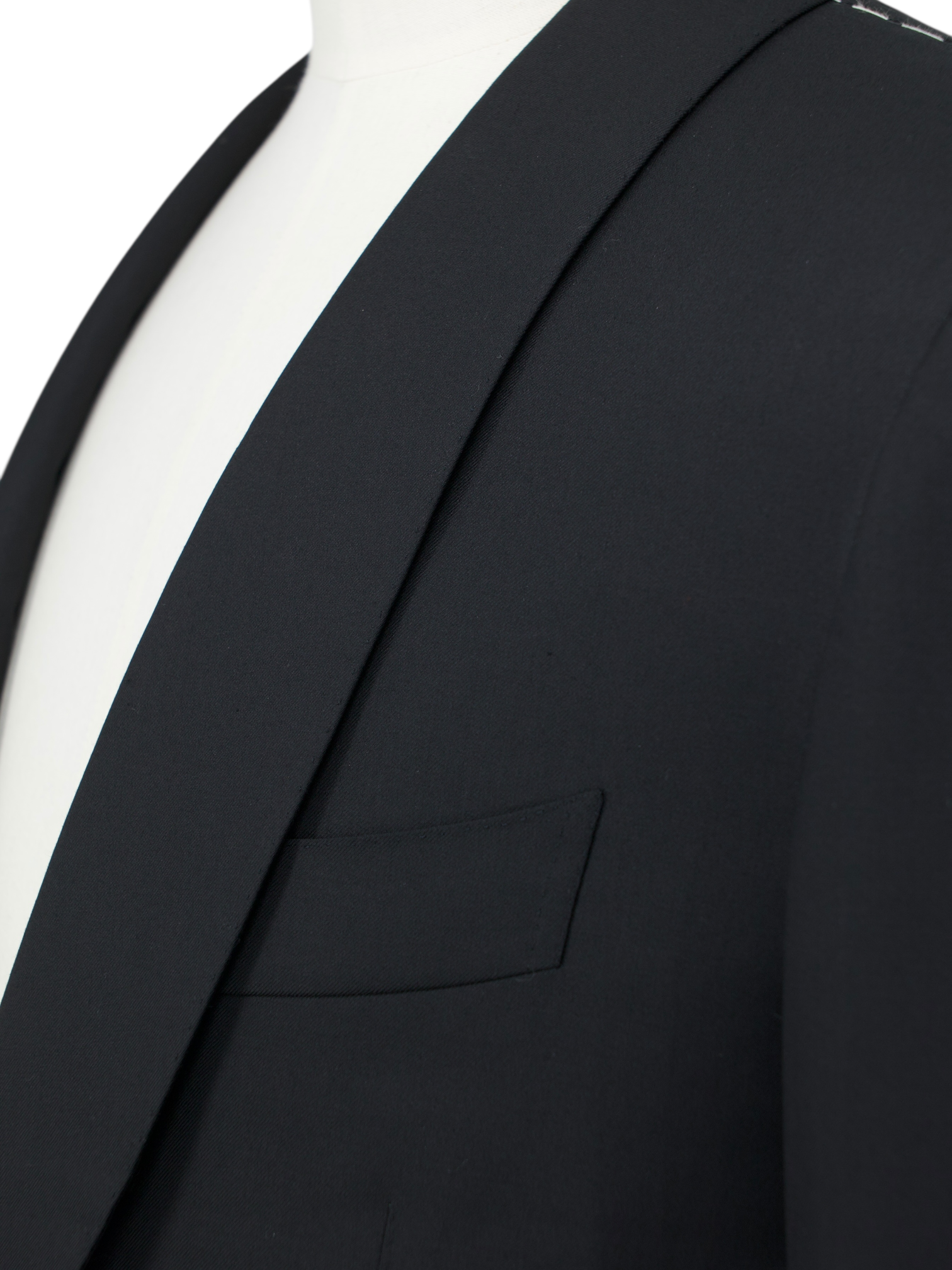 Cesare Attolini Black Fine-Wool Shawl Lapel Dinner Jacket
