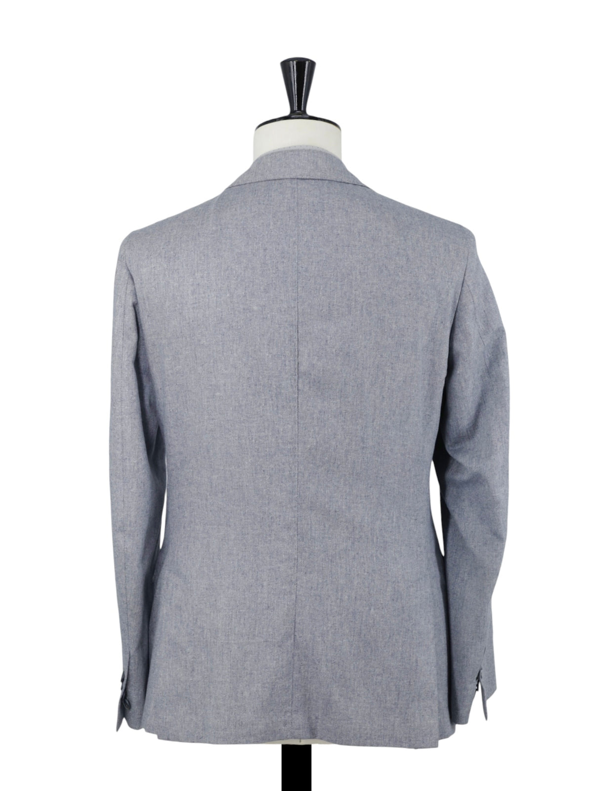 Corneliani Grey Pure Silk & Suede-Front Vespa Jacket