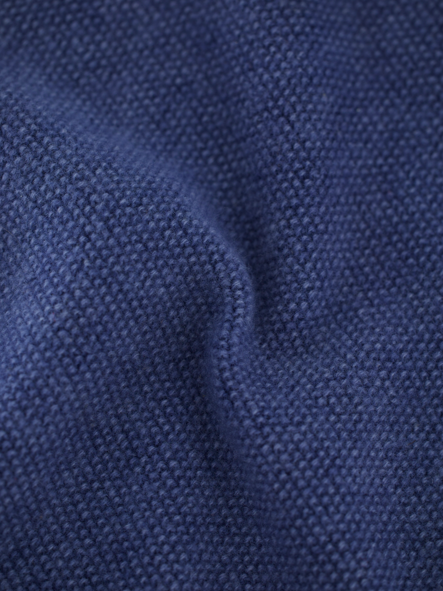 Jacob Cohen Blue Pure Wool Micro-Pattern Roundneck Sweater