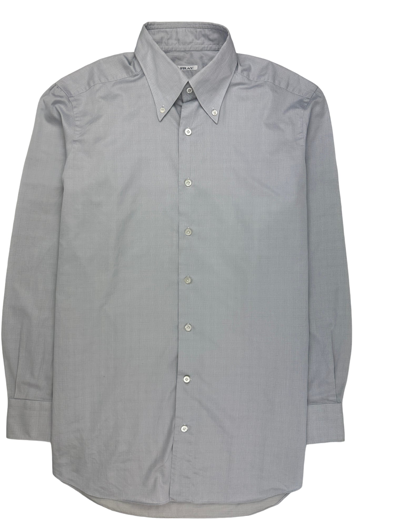 Fray Light Grey Button Down Shirt