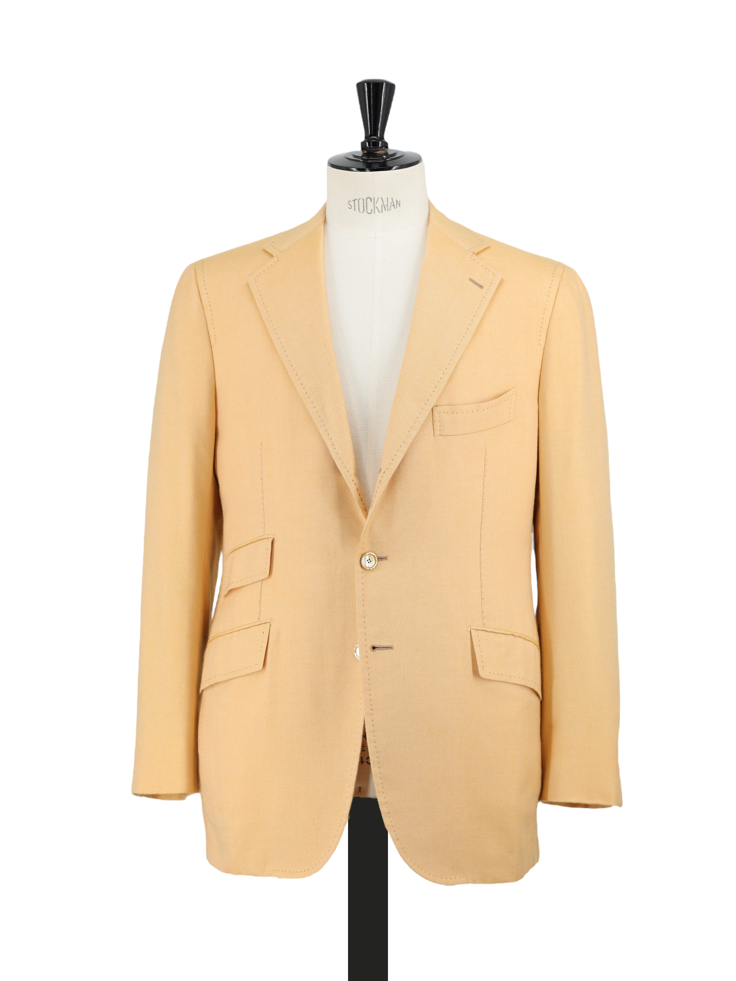 Cesare Attolini Yellow Cashmere & Silk "La Grande Bellezza" Jacket