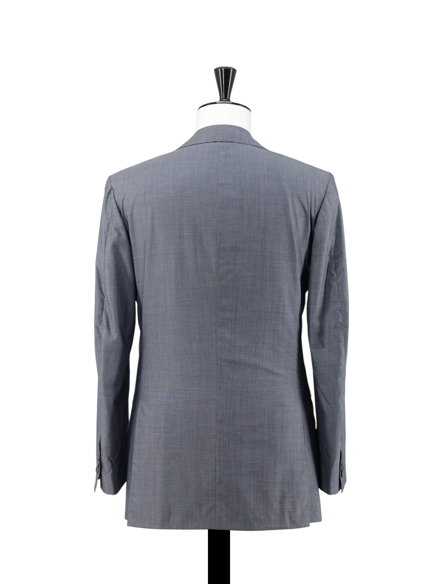 Kiton Steel Blue Lightweight Iridescent-Wool Suit