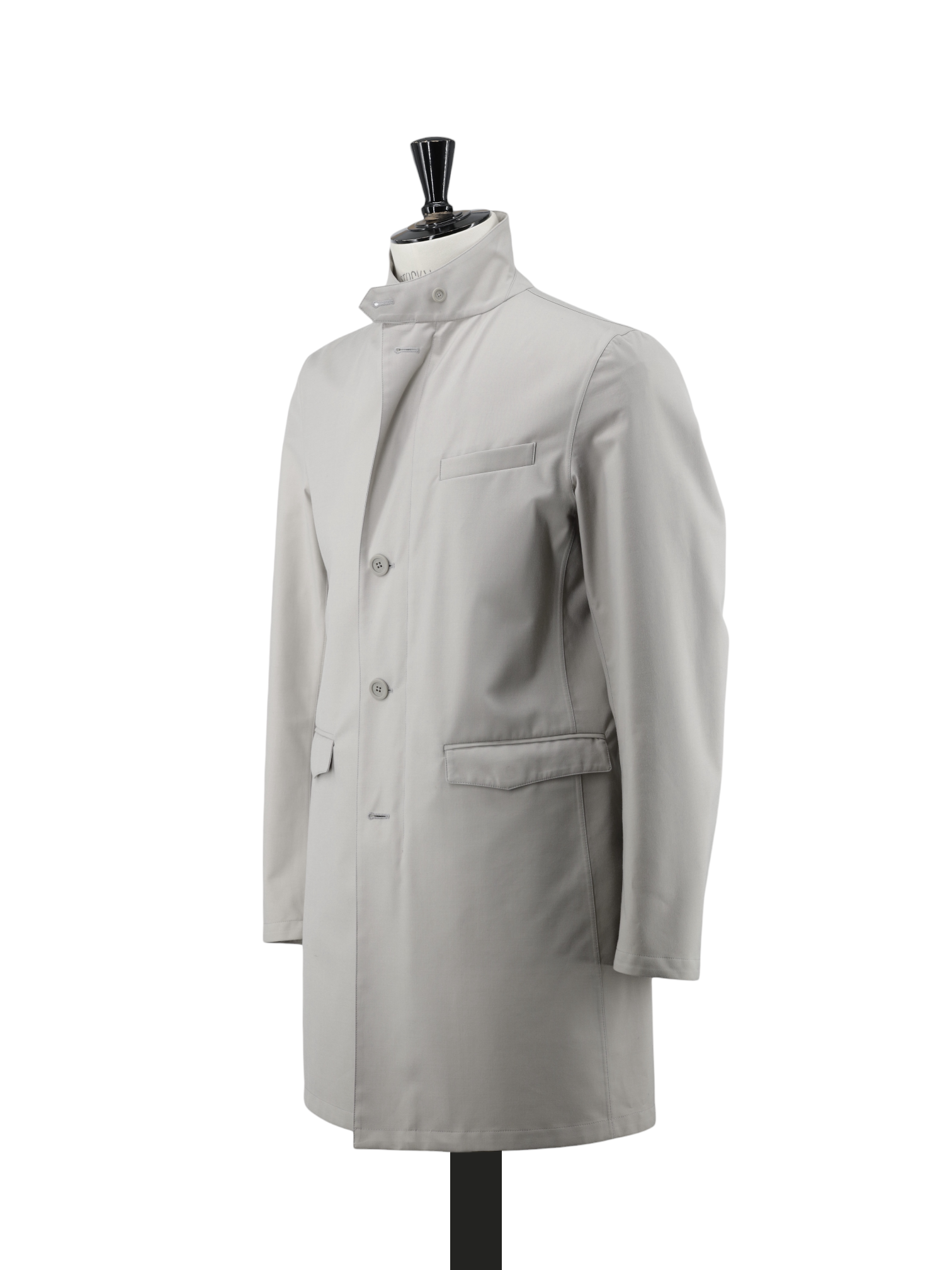 Herno Beige Laminar Waterproof Sartorial Engineering Raincoat