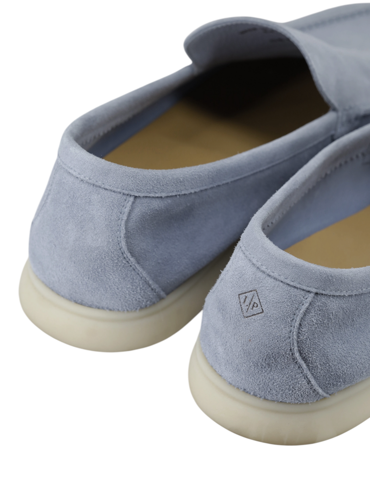 Loro Piana Celestial Blue Suede Summer Walk