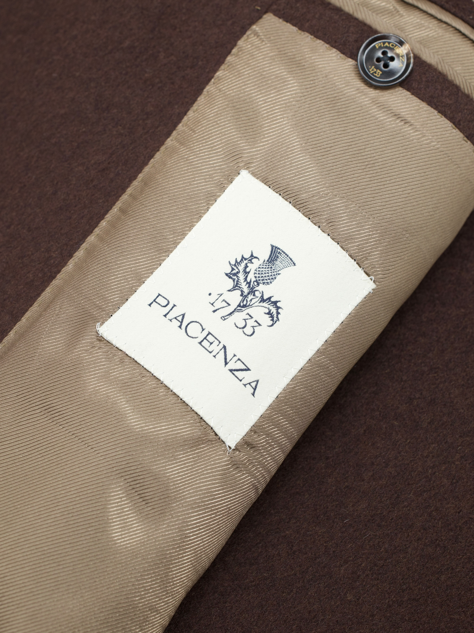 Piacenza Chocolate Brown Pure Plushy-Cashmere Overcoat