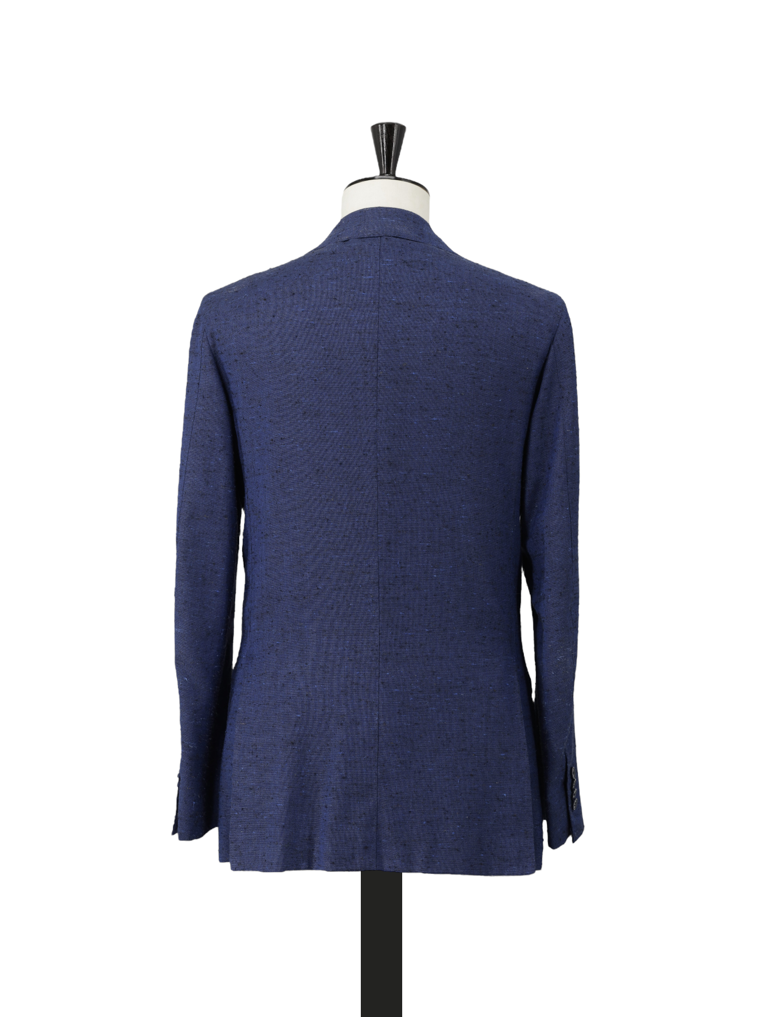 Orazio Luciano Azure Blue Silk, Wool & Mohair Shantung Jacket