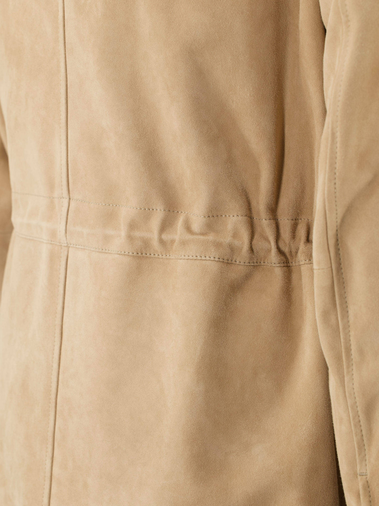 Brioni Beige Sahariana Lambskin Jacket