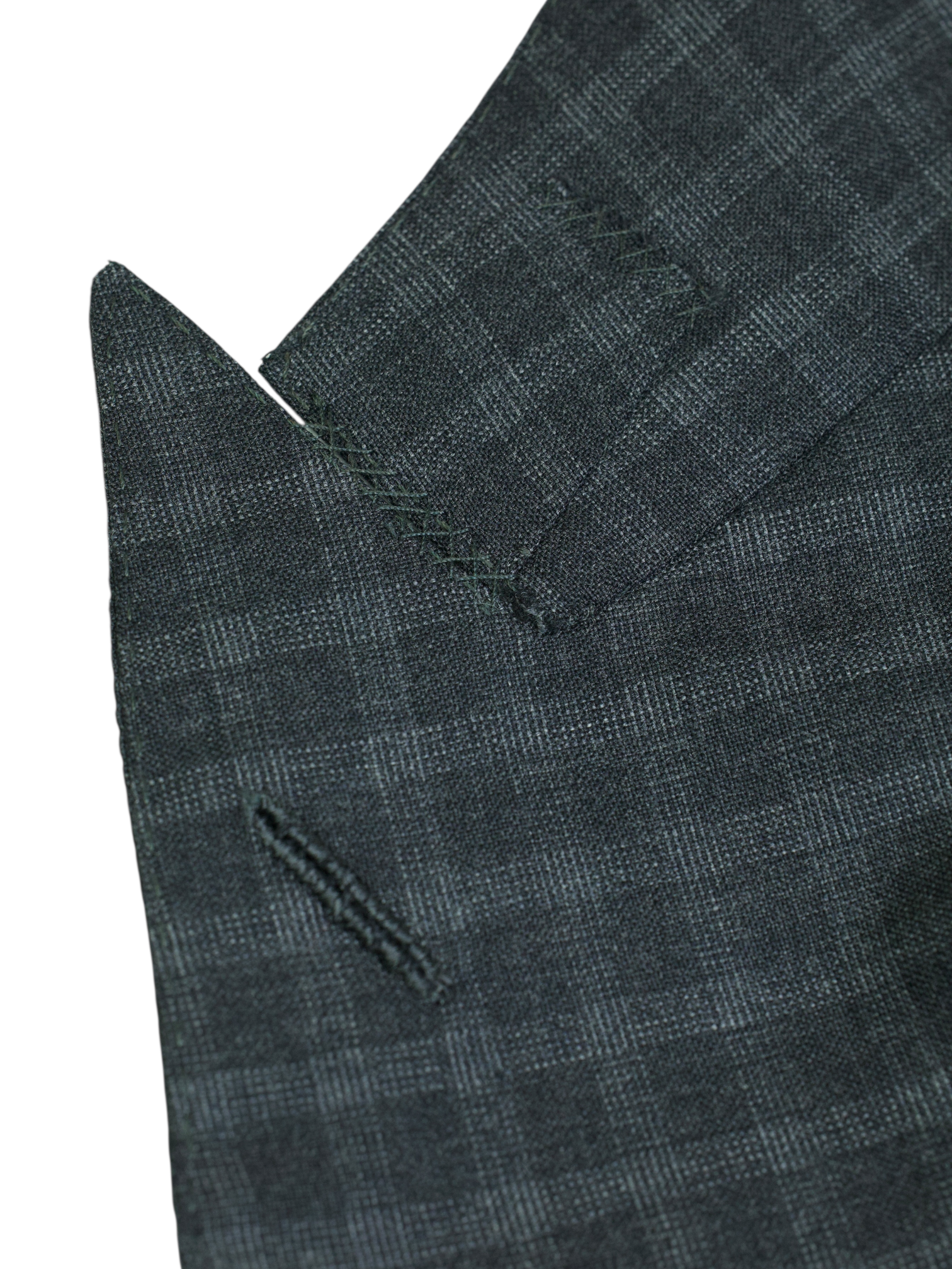 Tom Ford Grey Wool Gingham-Check Windsor Jacket
