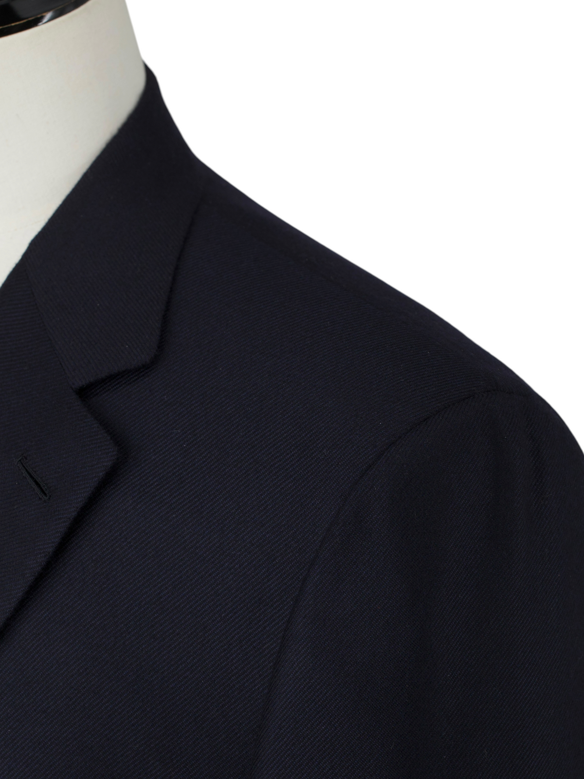 Brioni Navy Pure Lightweight-Cashmere Twill Parlamento Blazer Jacket