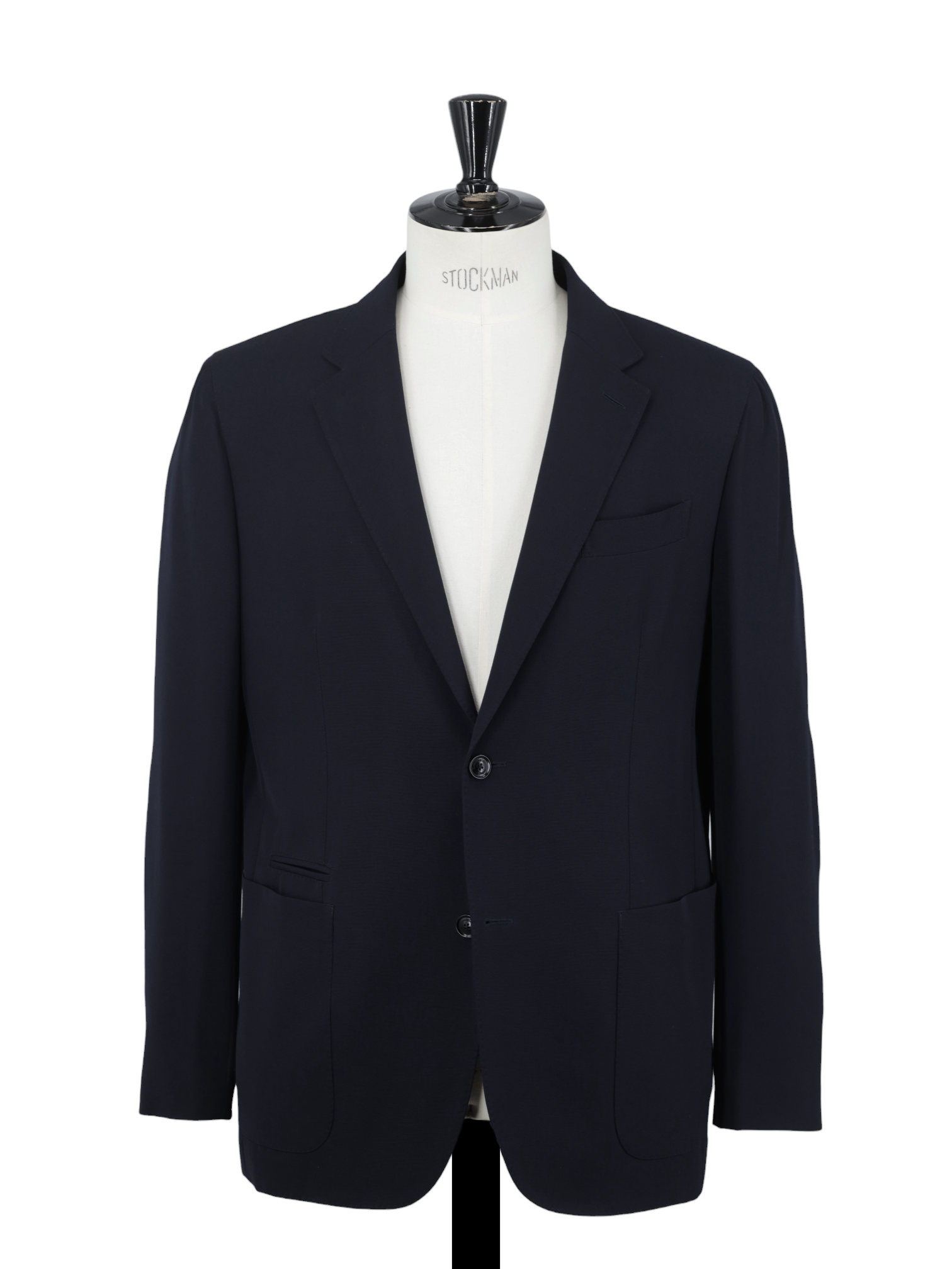 Ermenegildo Zegna Black Trofeo-Wool Unlined "Travel" Jacket