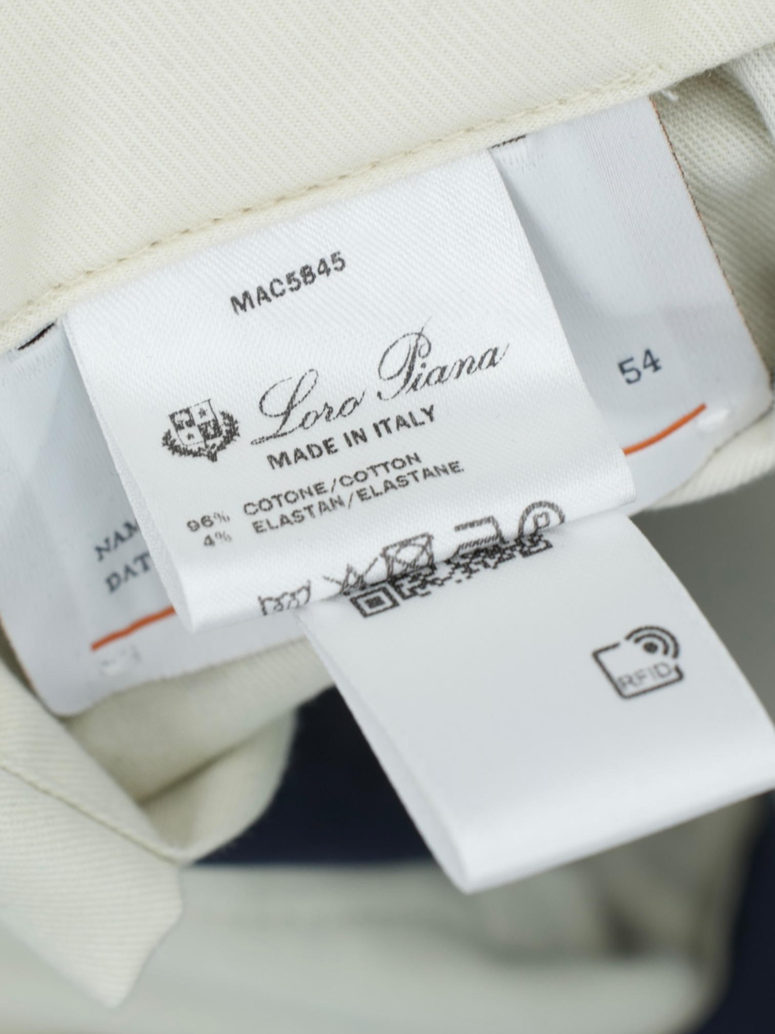 Loro Piana Navy Cotton-Stretch Twill Carlo Trousers