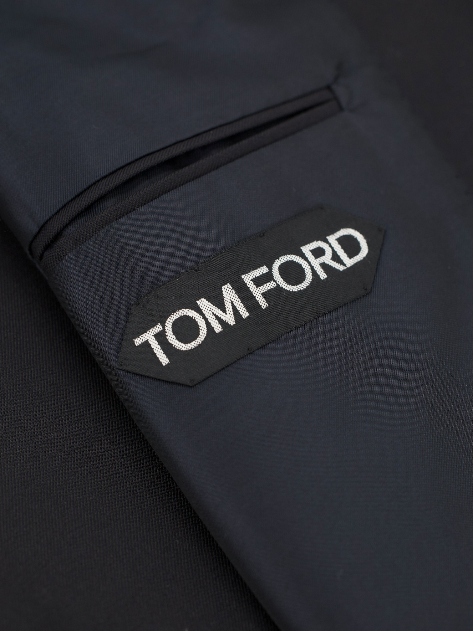 Tom Ford Navy Fine-Wool Twill Falcon Suit