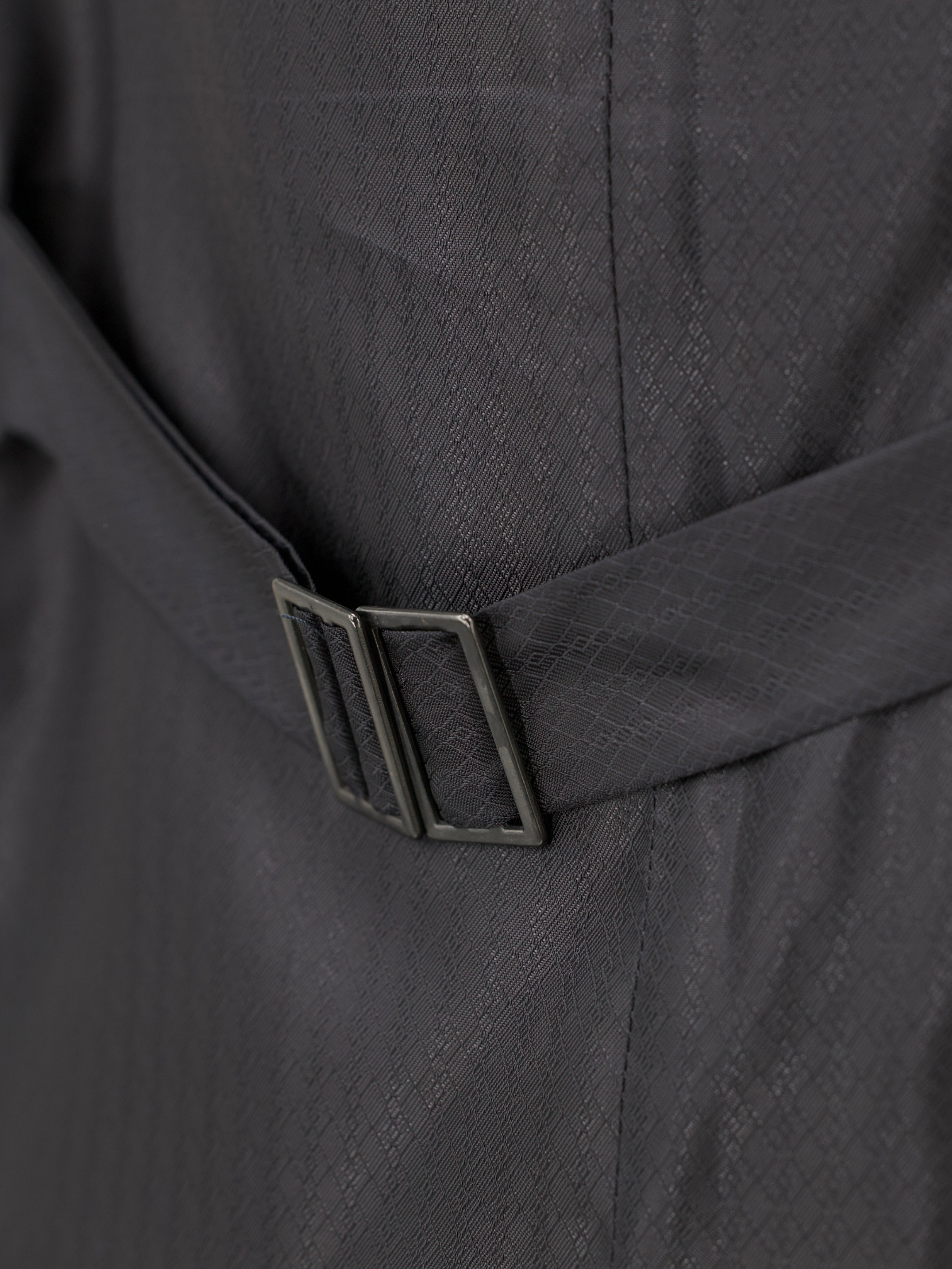 Canali Navy & Light Blue Super 160's Windowpane Waistcoat