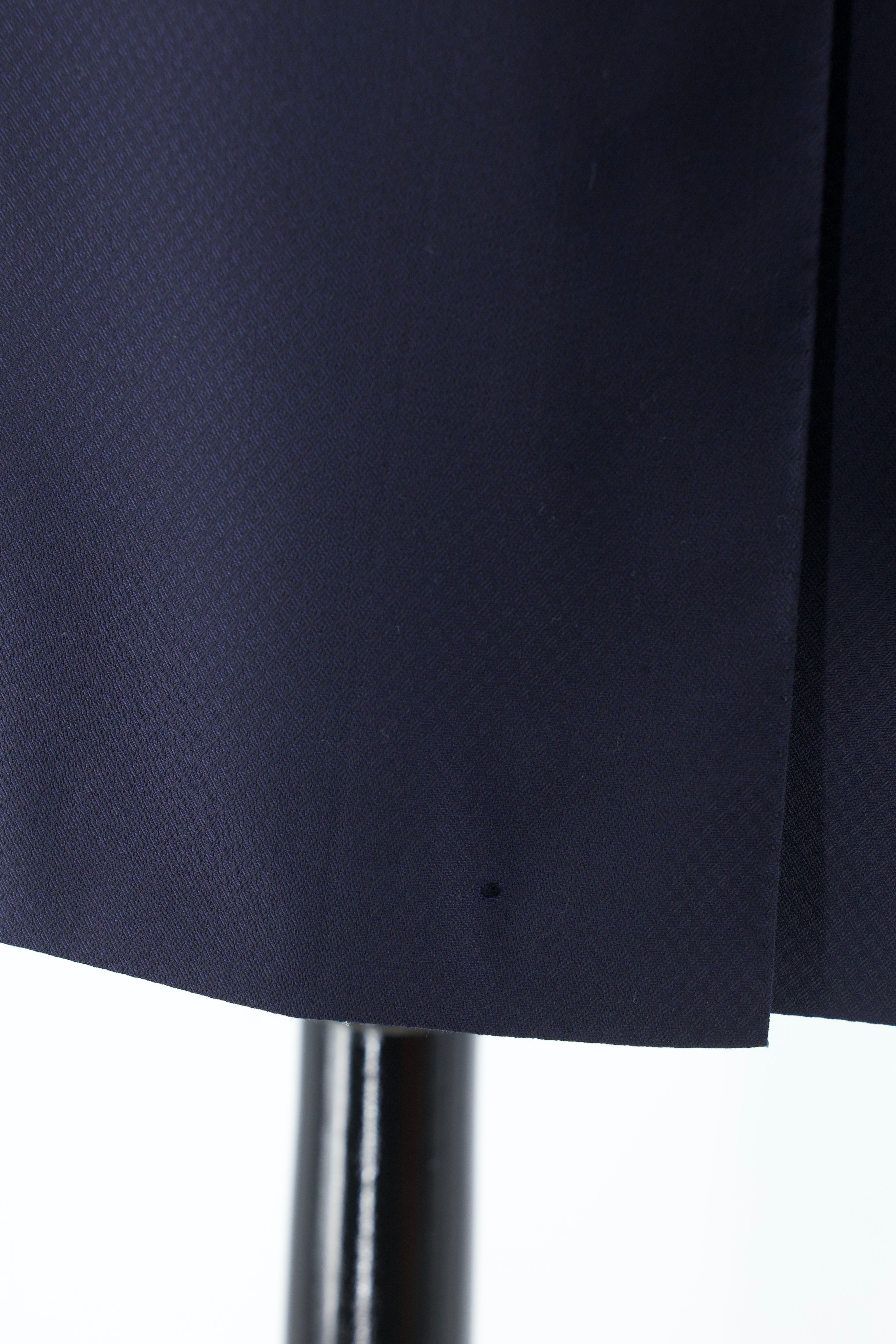 Cesare Attolini Navy Fine-Wool Micro-Pattern Jacket