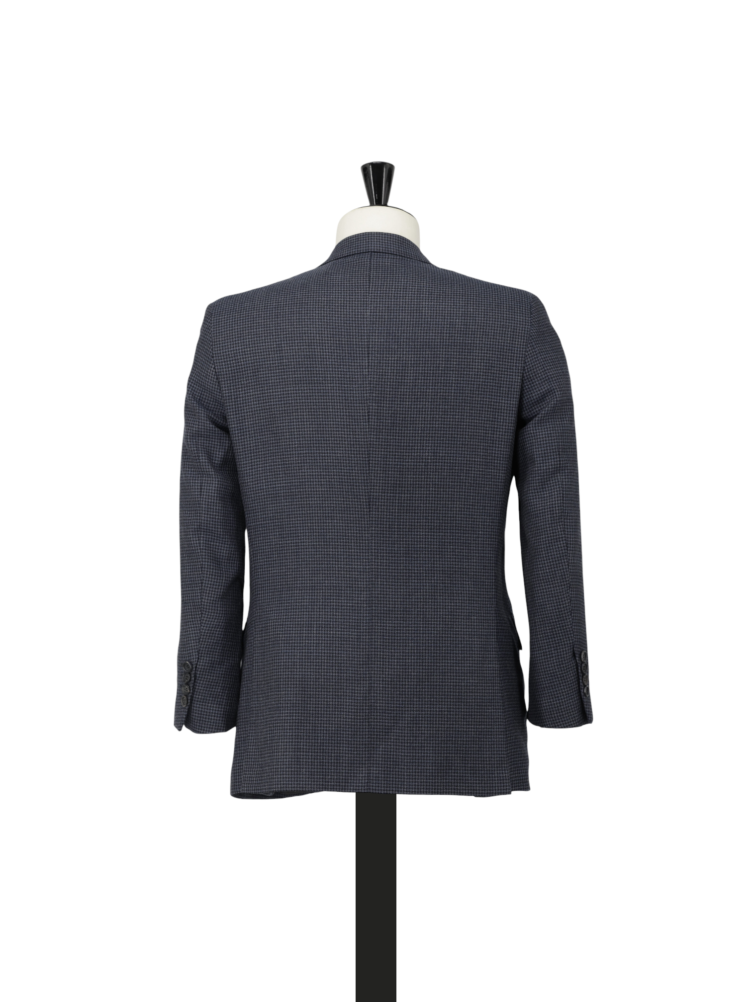 Brioni Blue Wool, Cashmere & Silk Pied de Poule Brunico Jacket