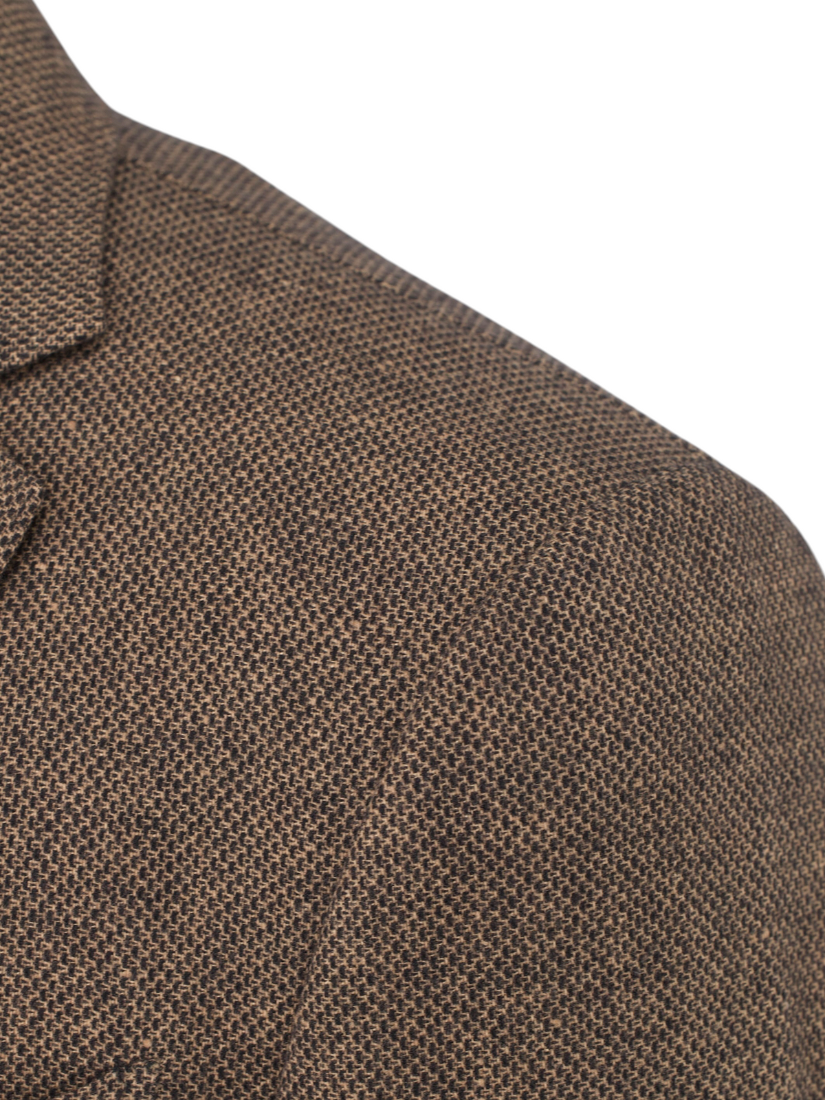 Ermenegildo Zegna Brown Wool, Silk & Cashmere "Mila Zero" Jacket