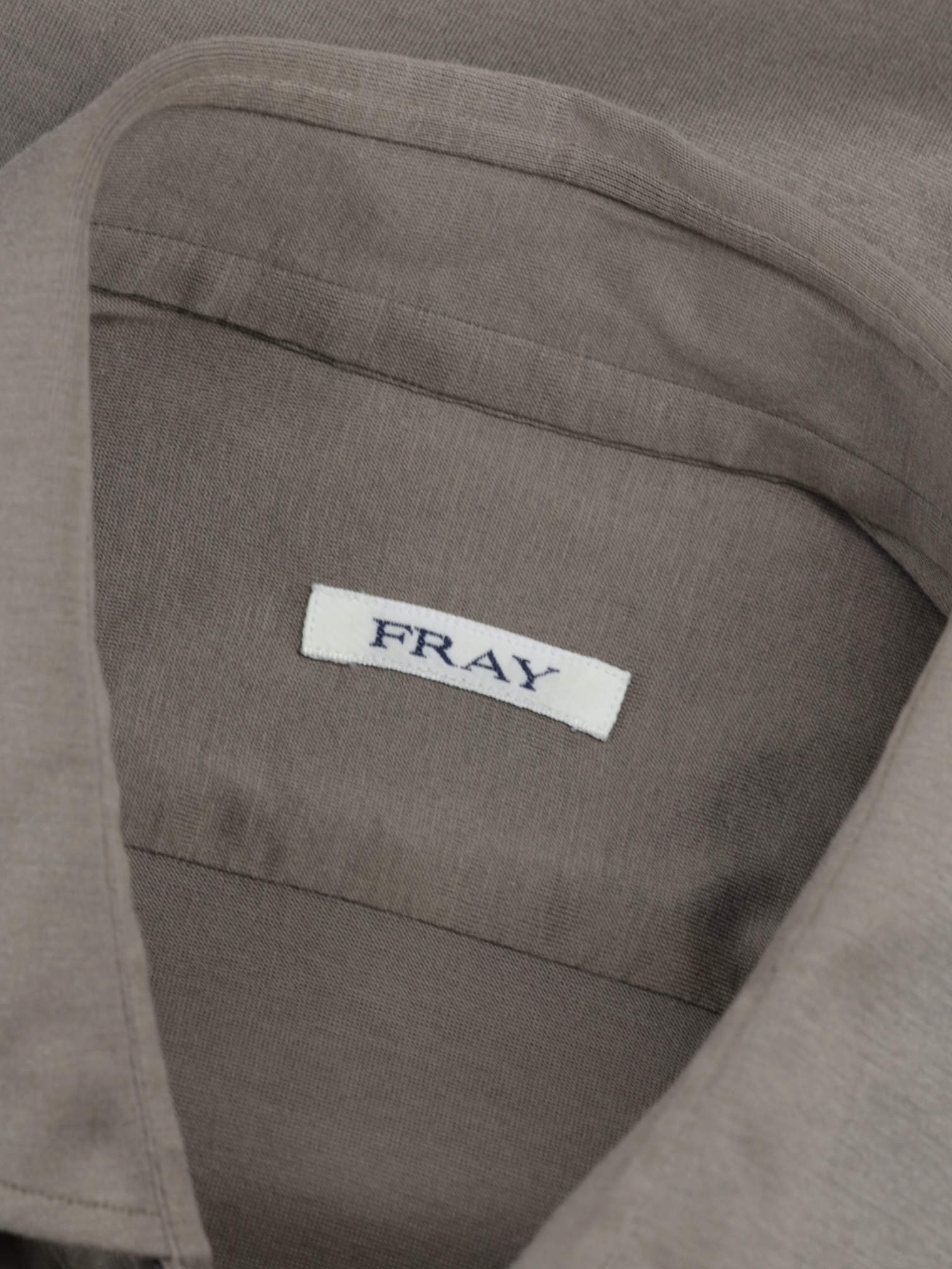 Fray Brown Mercerized-Cotton Jersey Gabriel Shirt
