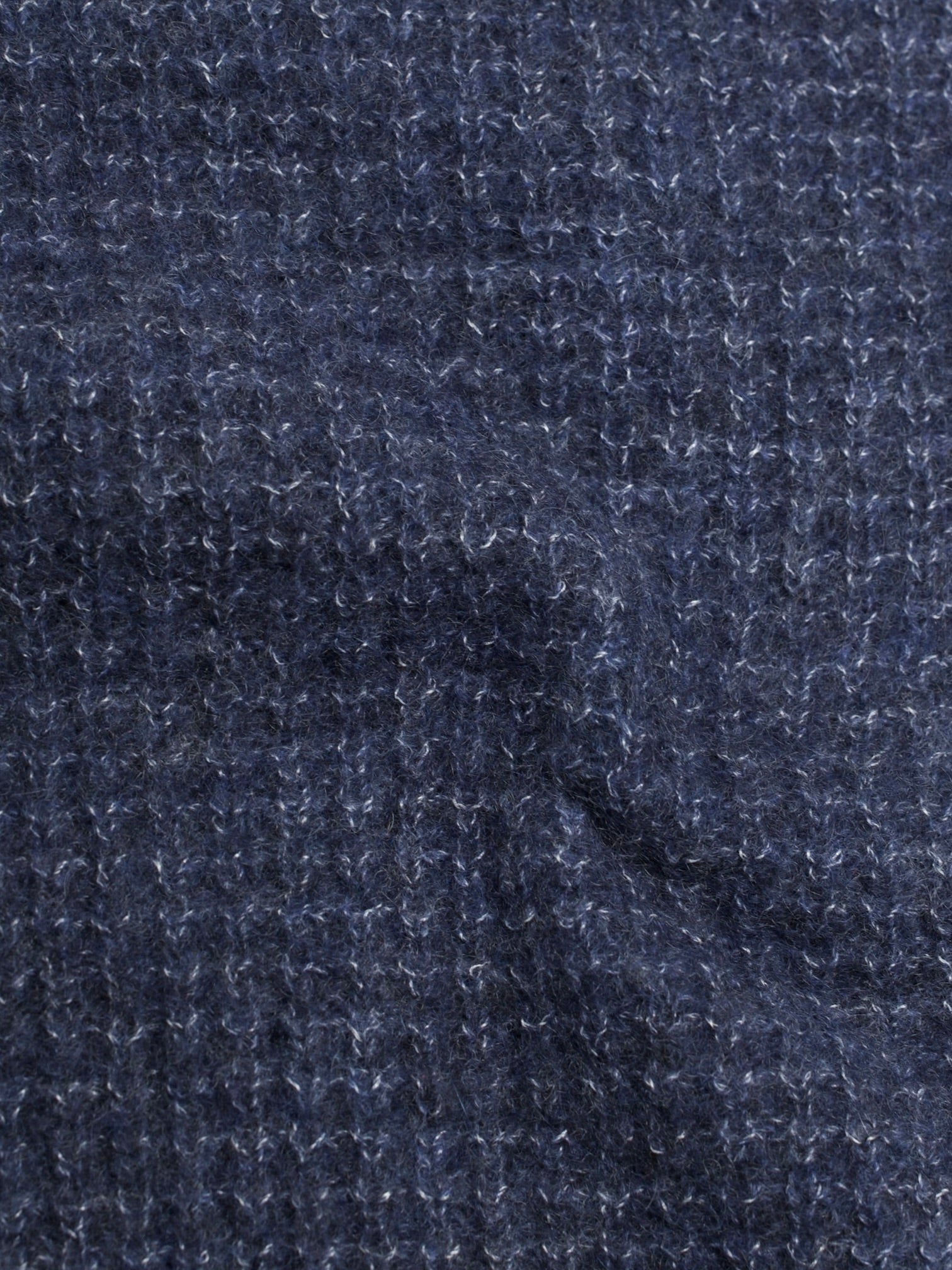 Ralph Lauren Purple Label Dark Blue Lightweight Cashmere & Silk Roundneck