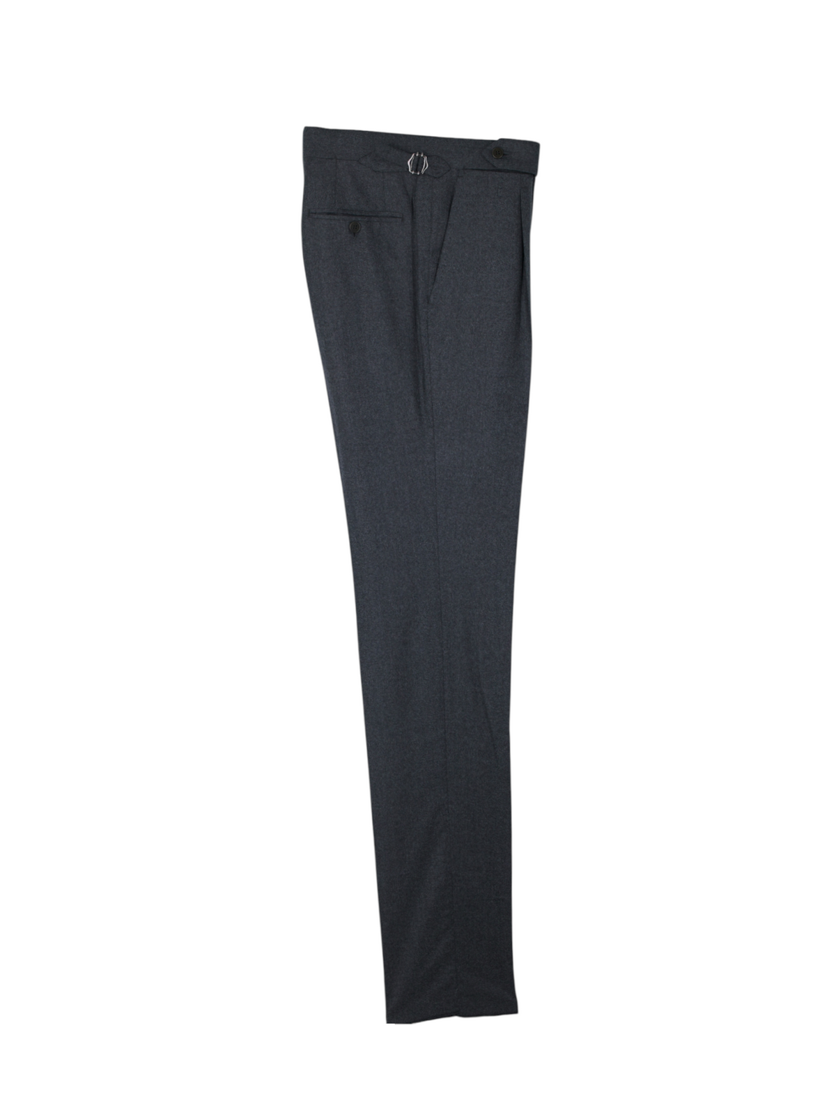 Sartoria Voglio Grey Scabal Wool-Flannel Sartorial Trousers