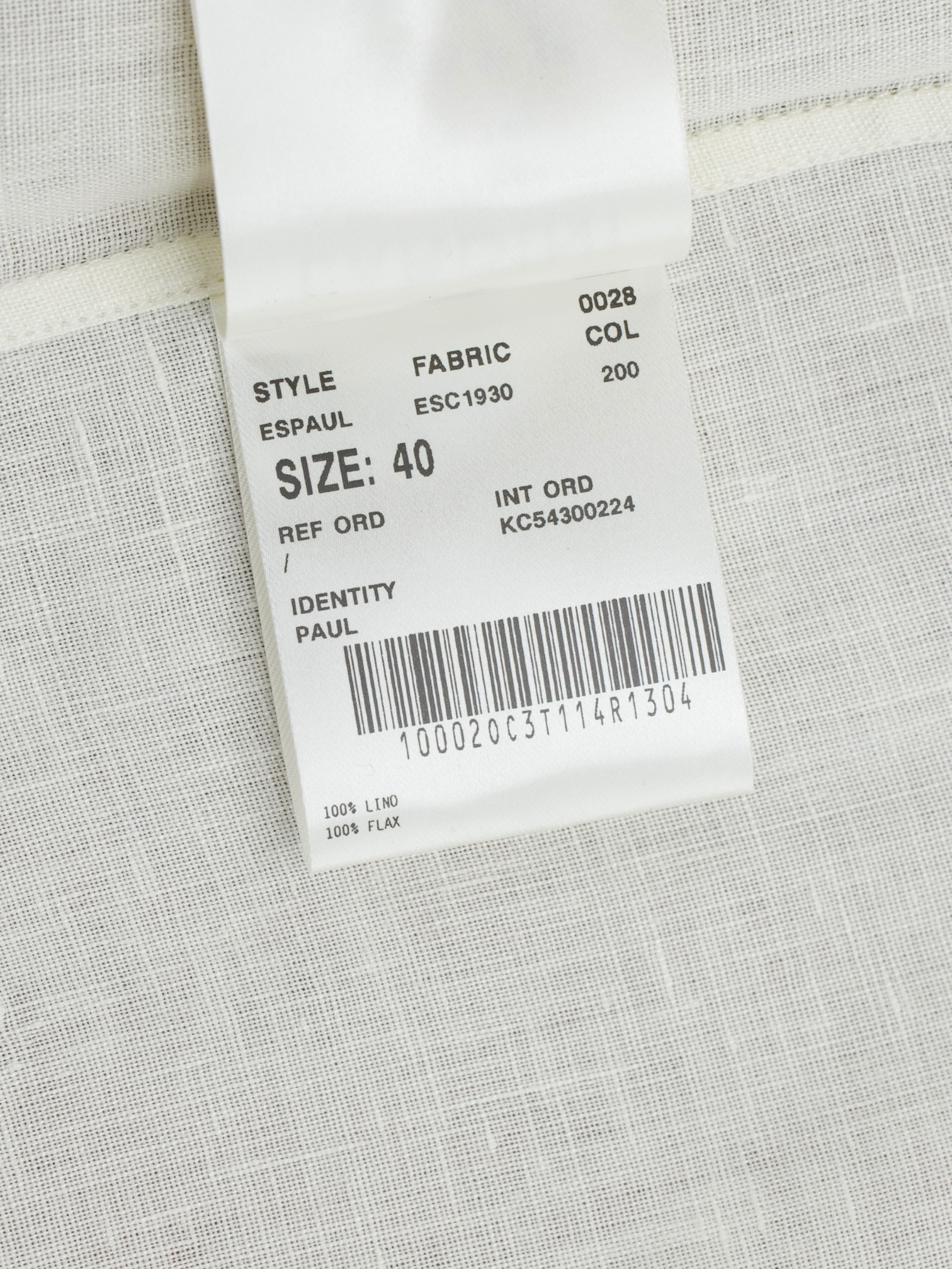 Lardini Ivory Pure Linen Camp-Collar Summer Shirt