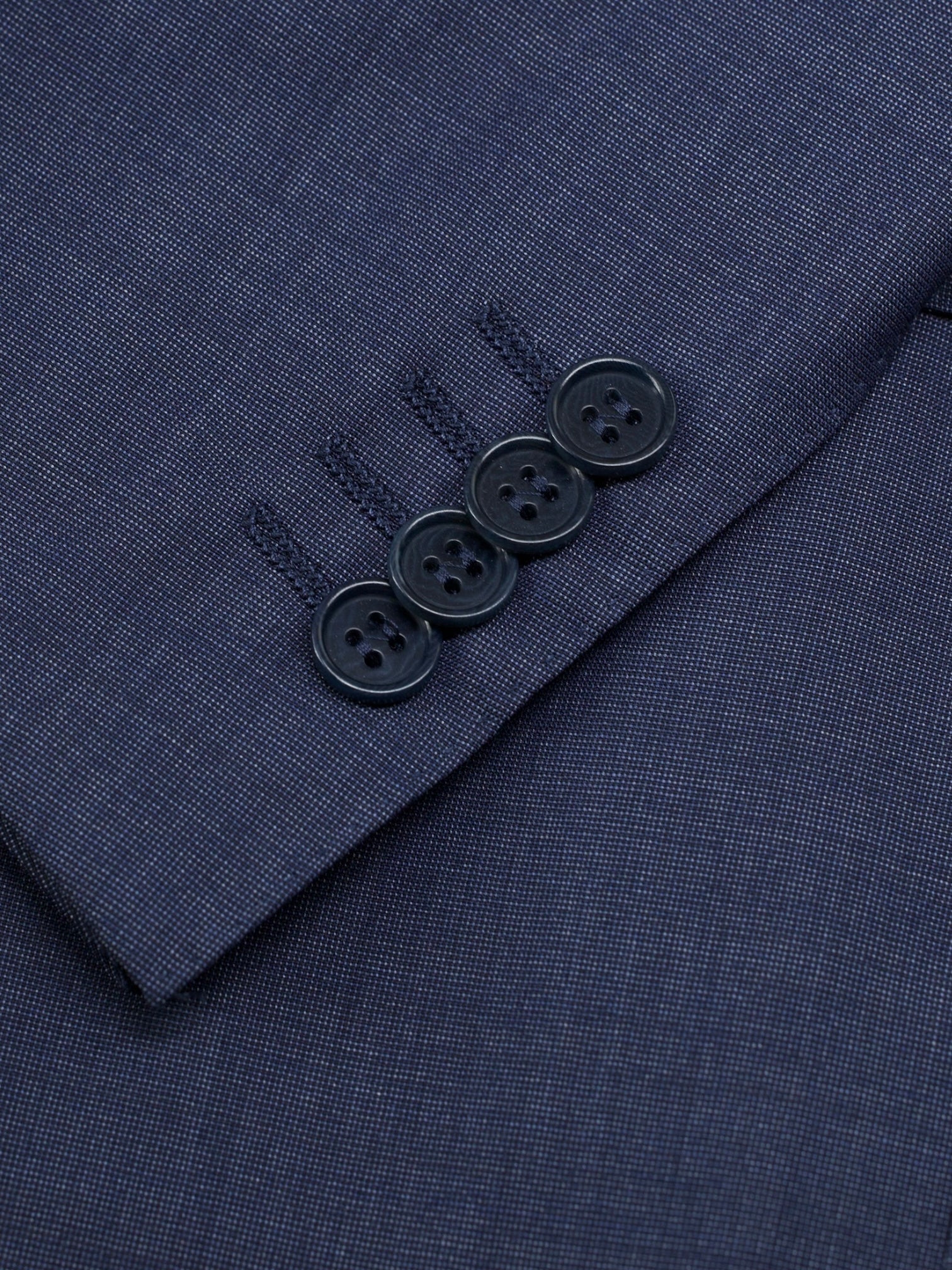 Canali Celestial Blue Wool & Silk Pinpoint Summer-Chique Suit