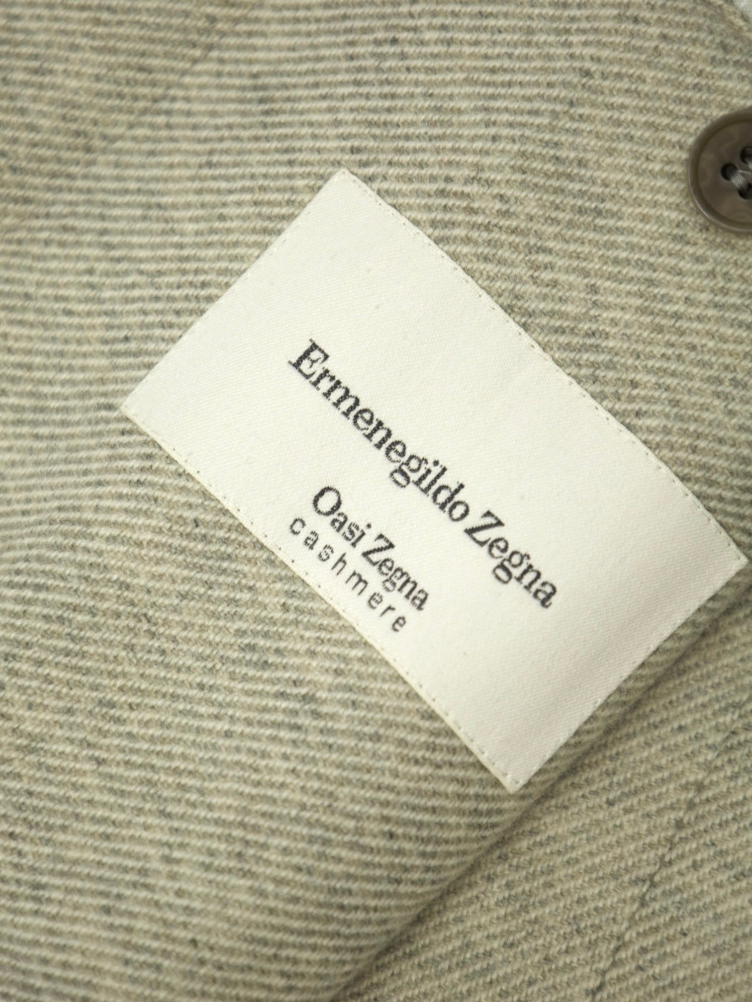 Ermenegildo Zegna Light Grey Oasi Cashmere Jacket