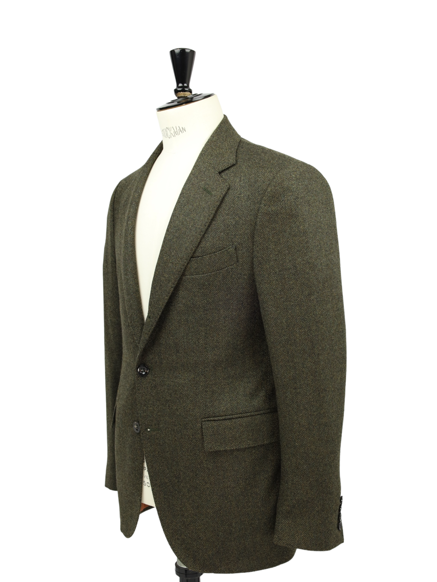 Loro Piana Olive Green Wool & Cashmere Sartorial Blazer