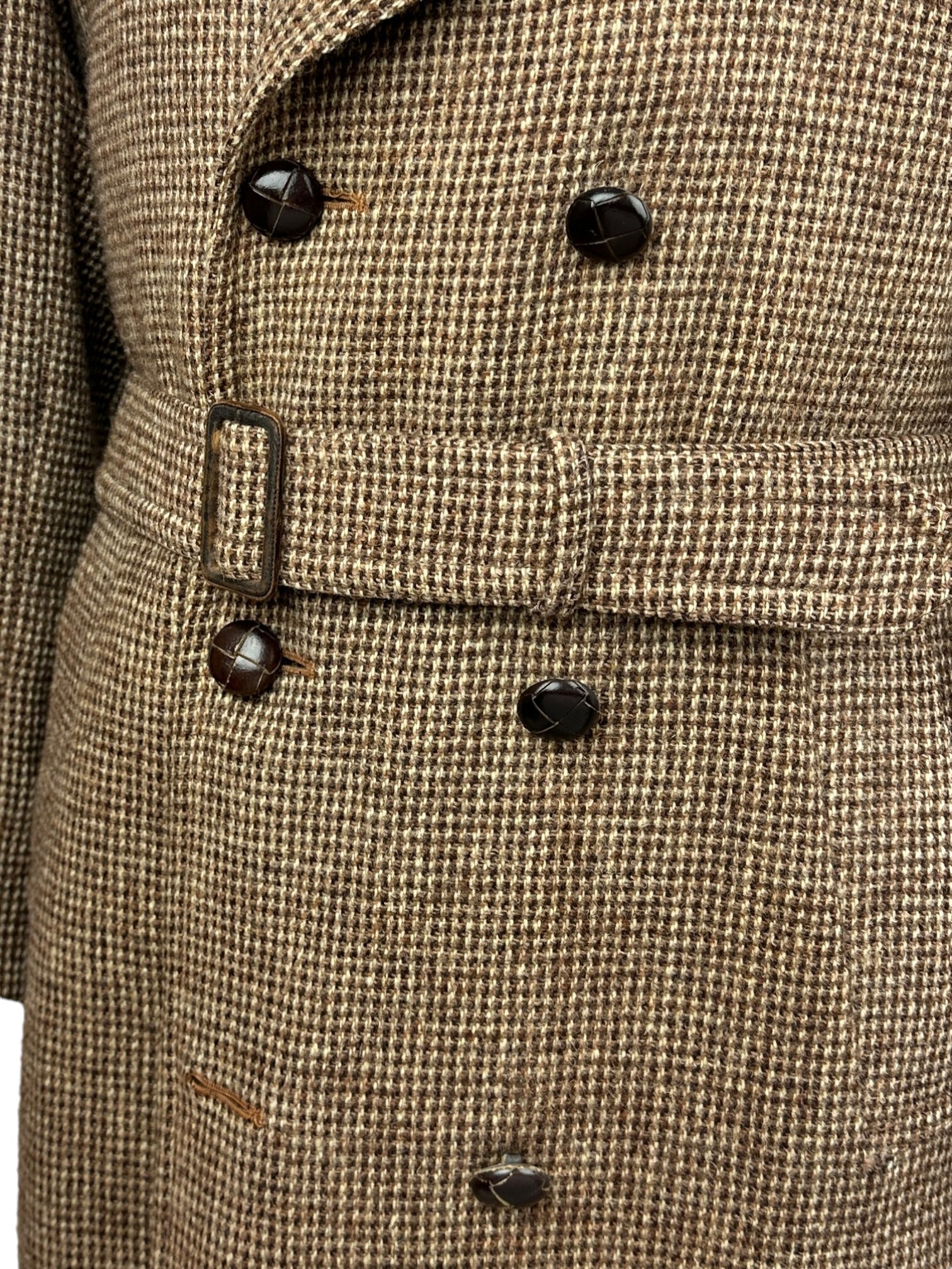 Vintage Austin Reed Harris Tweed Overcoat