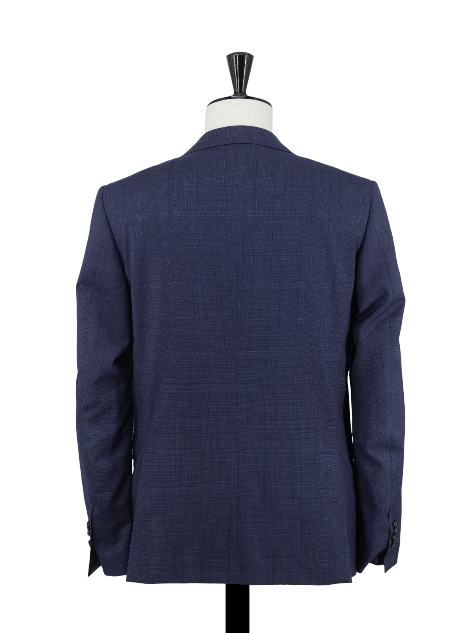 Corneliani Blue Super 110’s Wool Checkered Academy Suit