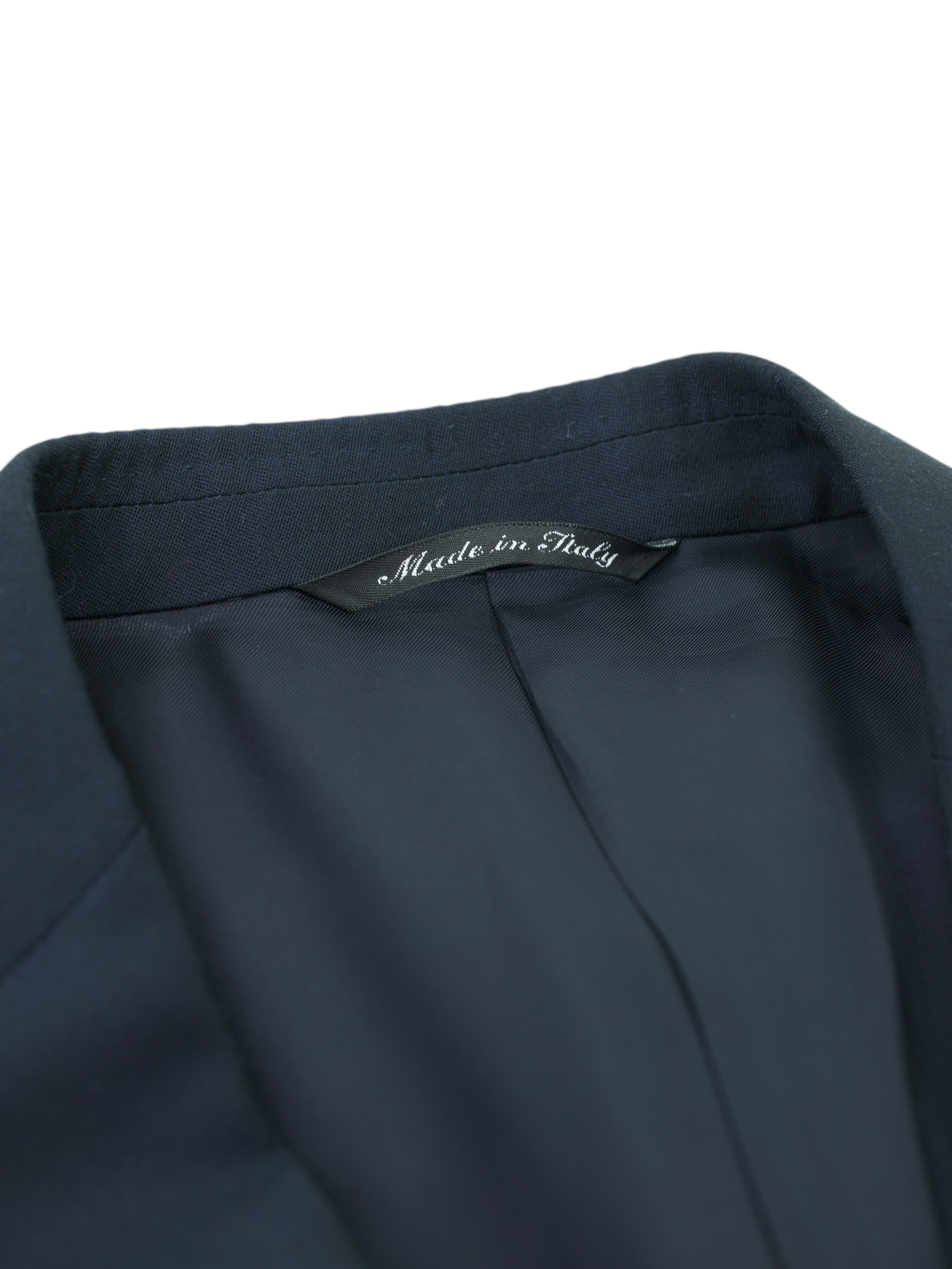 Canali Navy Super 120's Wool Twill Jacket
