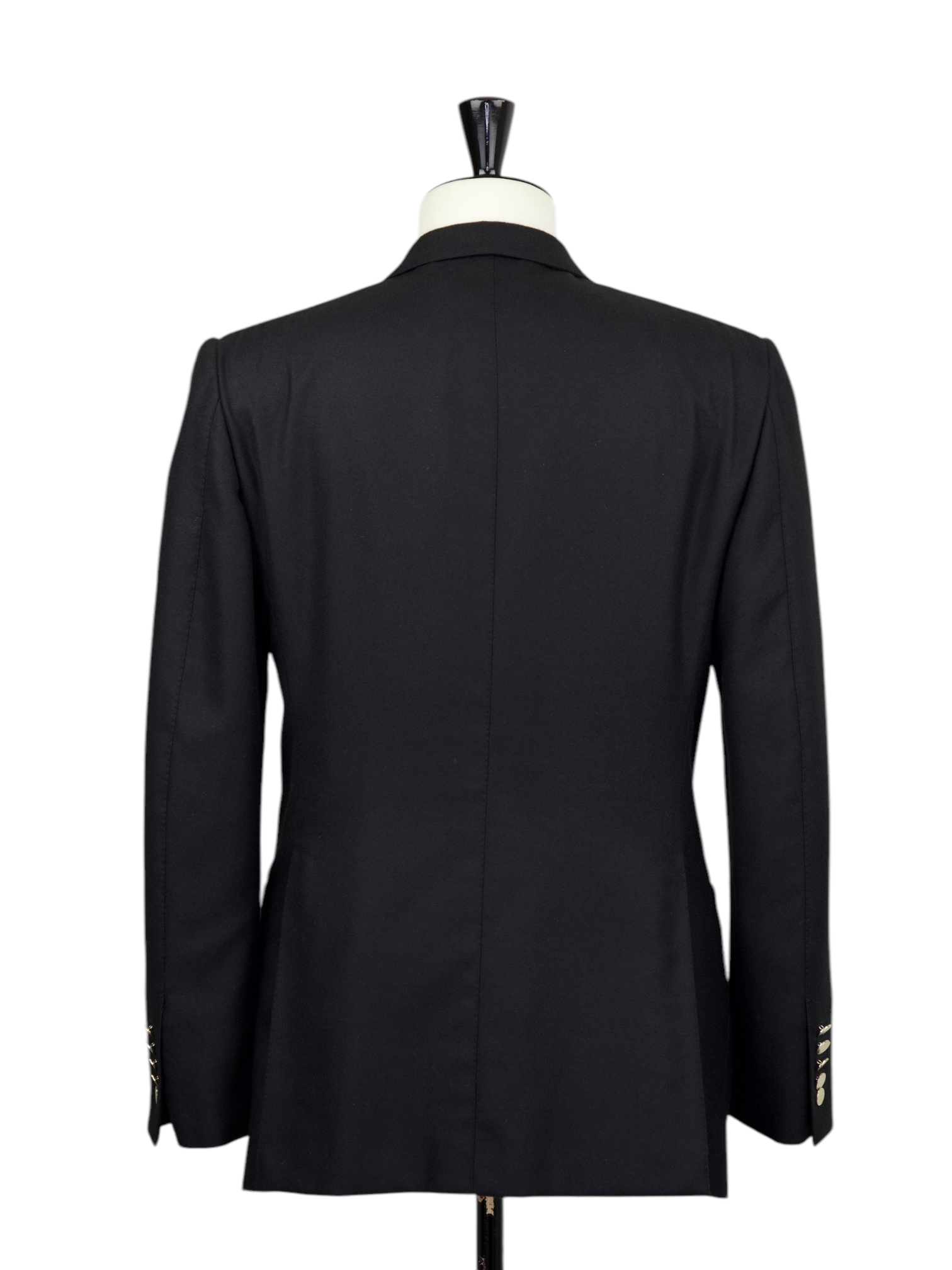 Tom Ford Black Pure Cashmere Twill Windsor Jacket