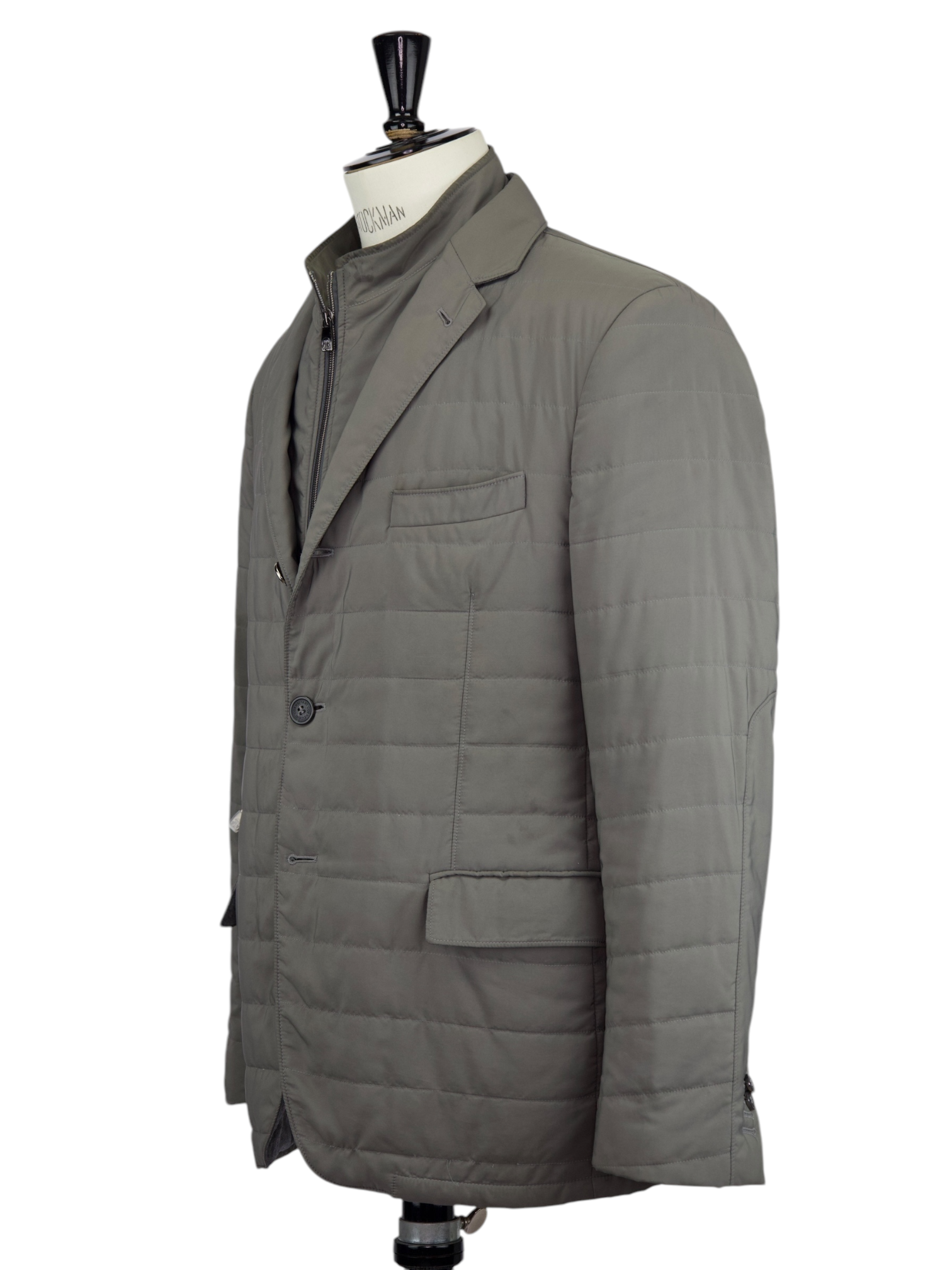 Corneliani Taupe Water-Repellent "Milestones" Vespa Jacket