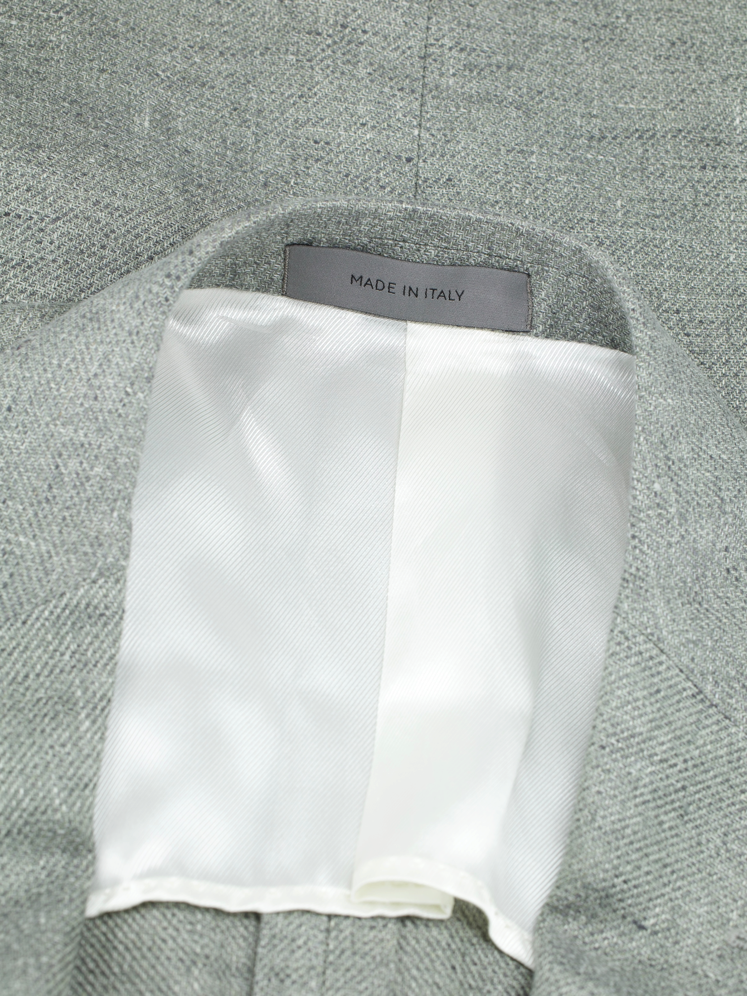 Corneliani Sage Green Linen & Lyocell Twill Summer Jacket