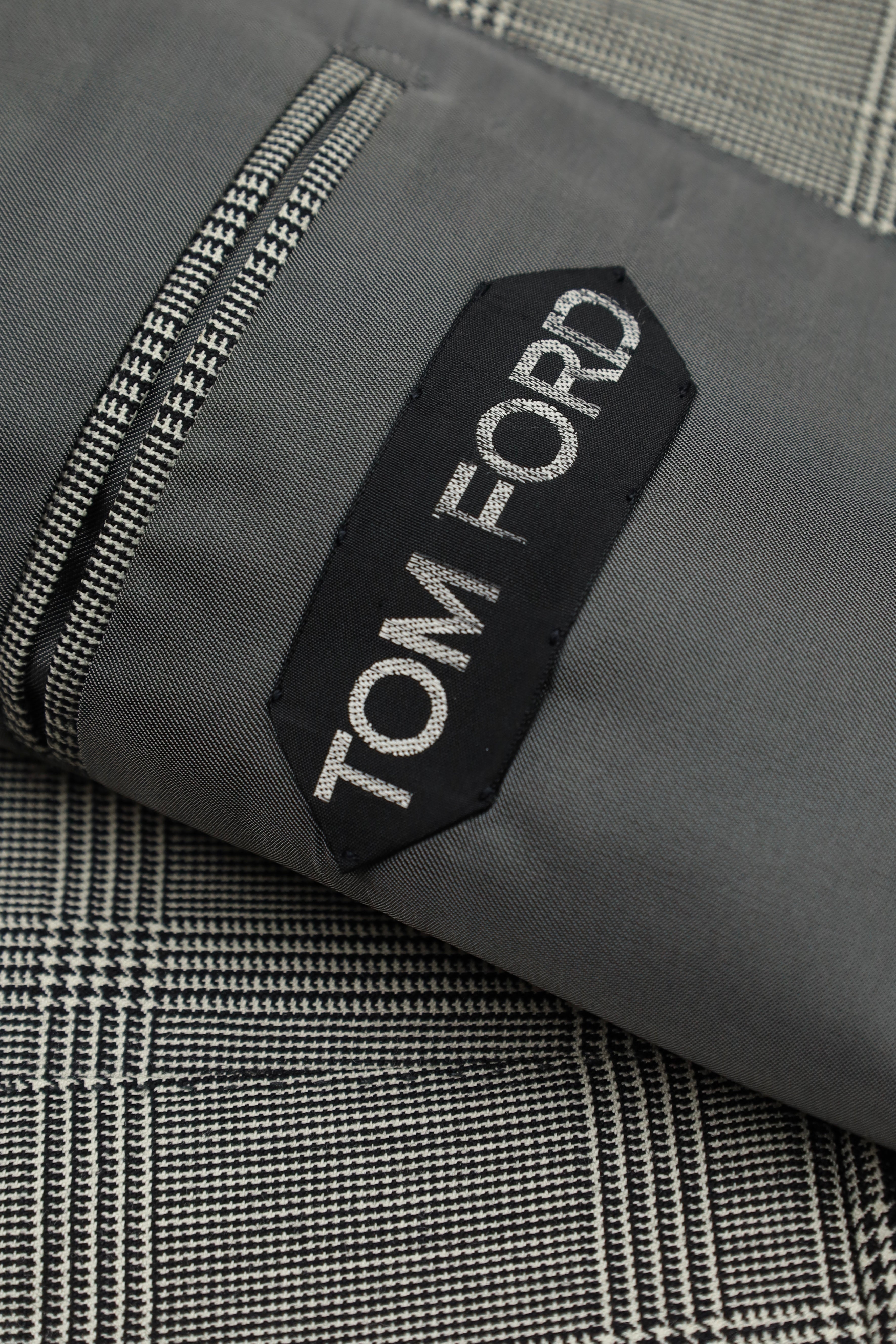 Tom Ford Grey 3-Piece Prince of Wales Windsor Suit