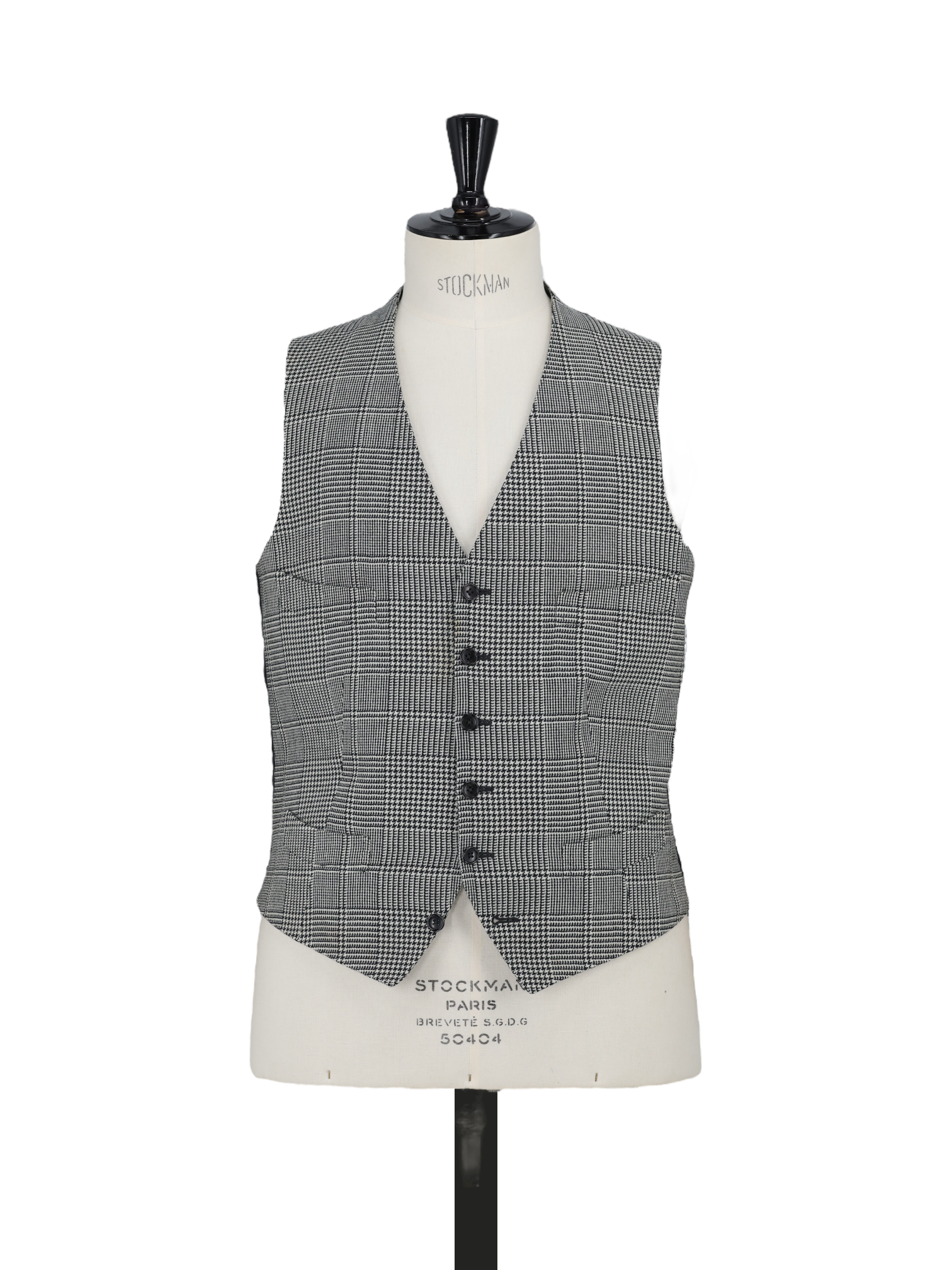Tom Ford Grey Tweed-Wool Prince of Wales O'Connor Waistcoat