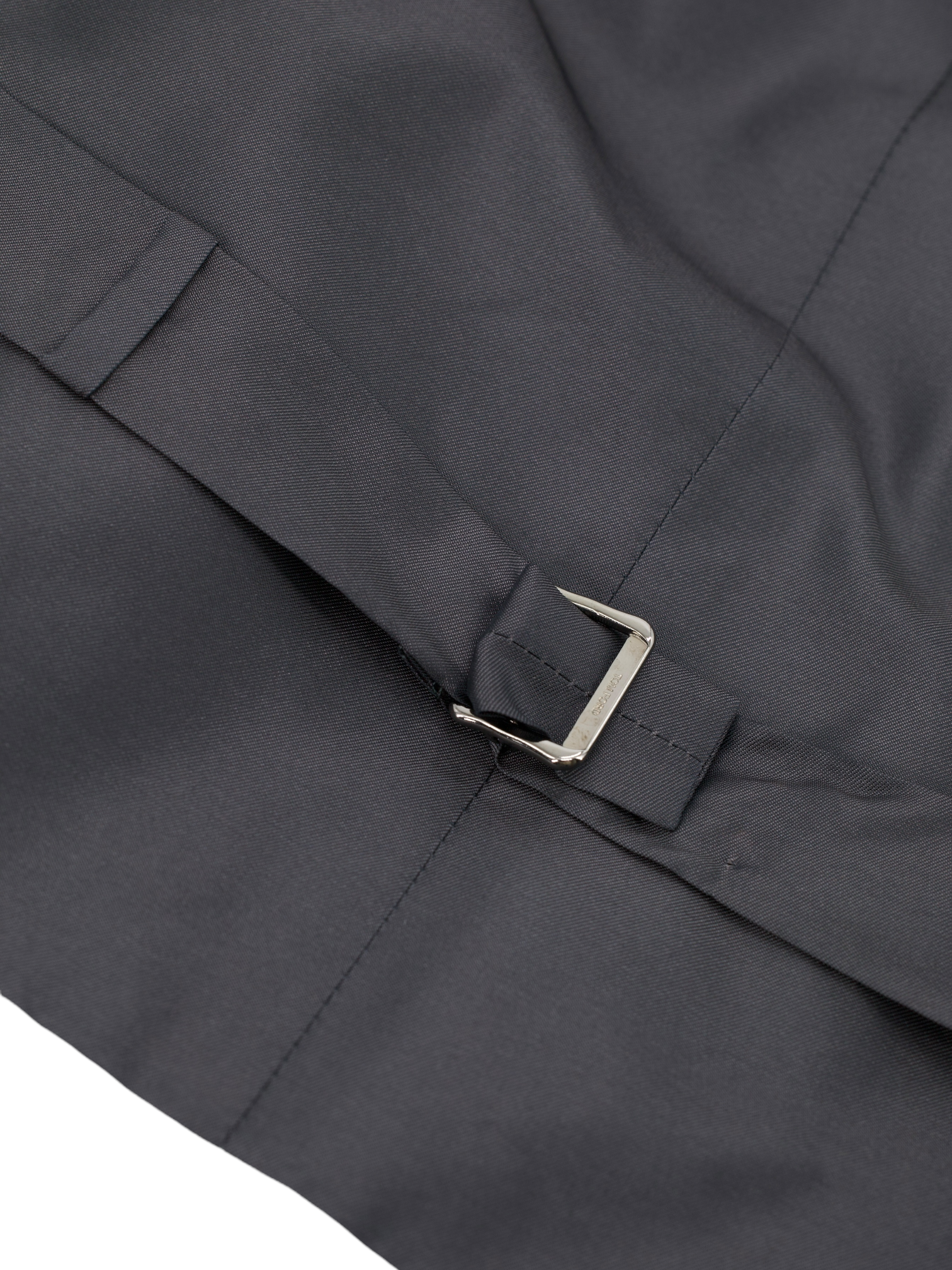 Tom Ford Grey 3-Piece Wool Checkered Windsor Suit