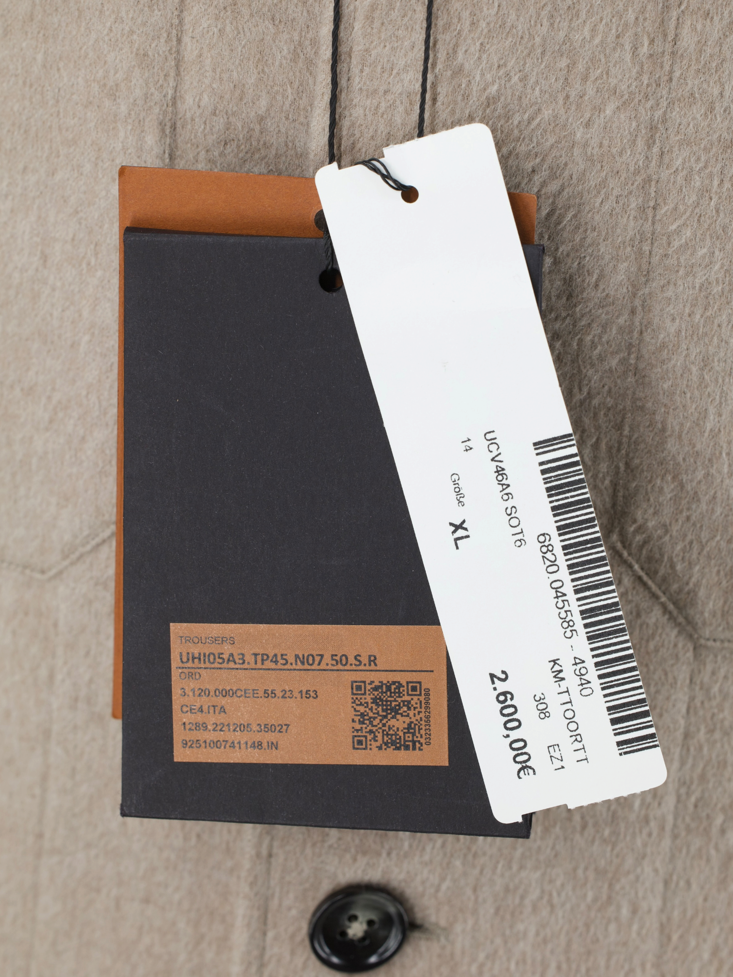 Ermenegildo Zegna Light Brown Oasi Cashmere Alba Overshirt