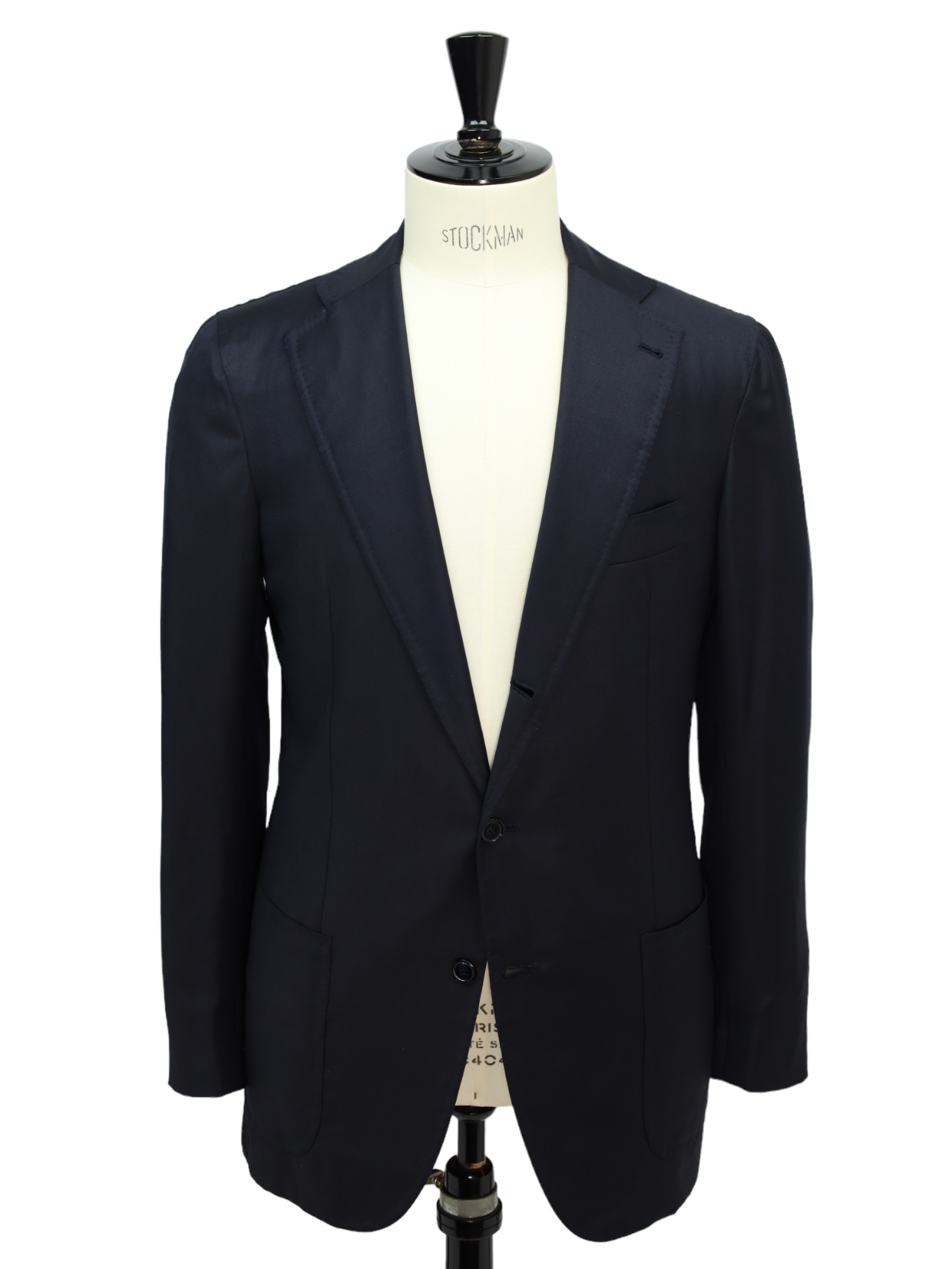 Orazio Luciano Black Neapolitan Suit