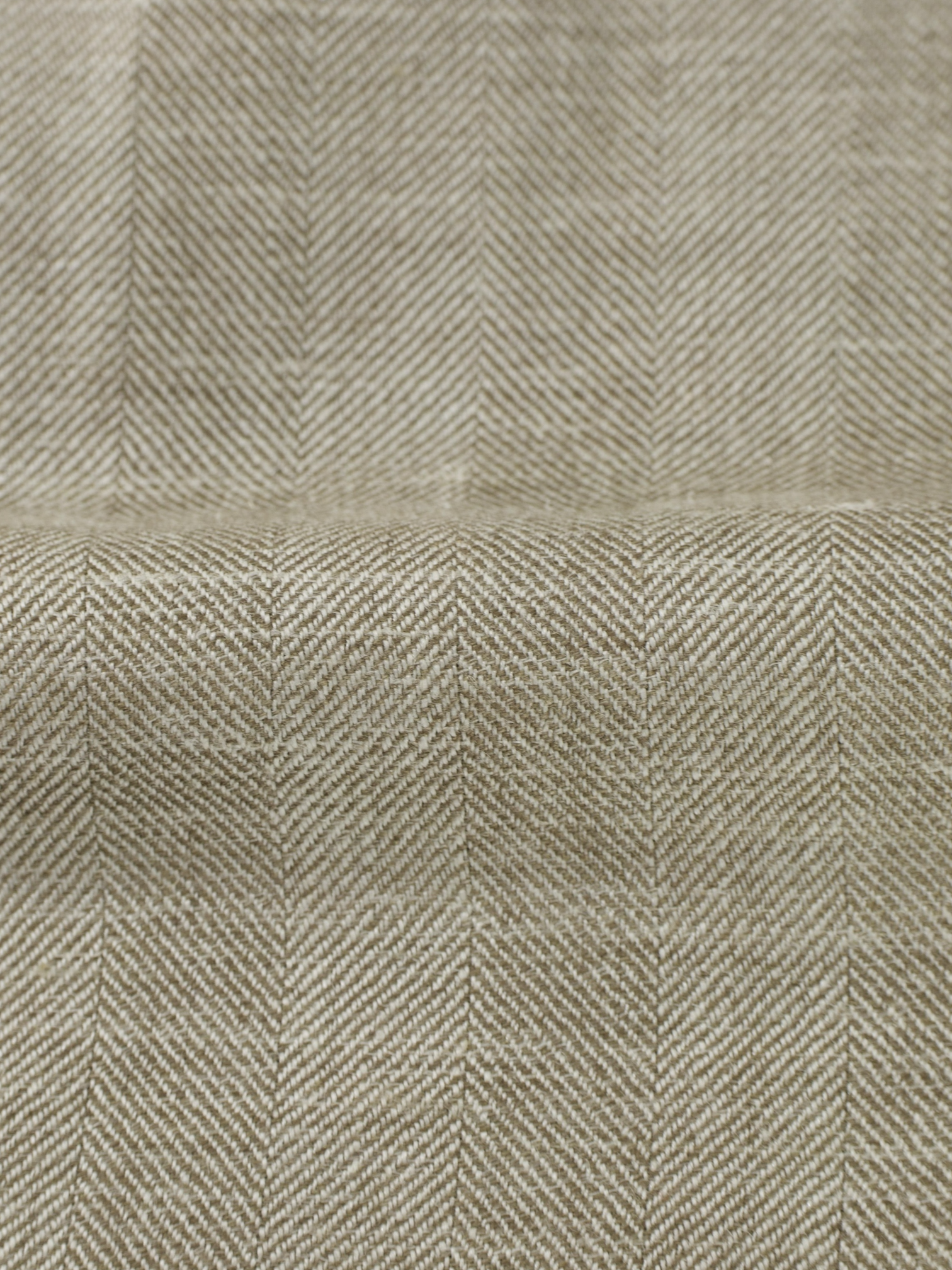 Brioni Taupe Cashmere, Silk & Linen Herringbone Palatino Jacket