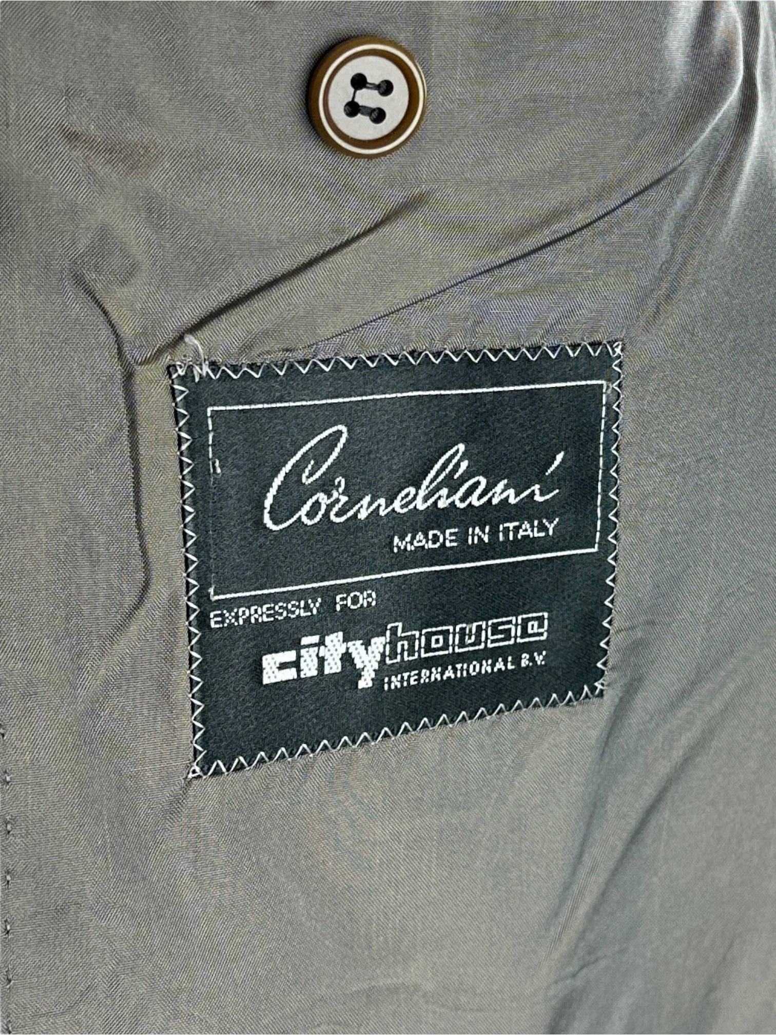 Corneliani Vintage Pied de Poule Jacket