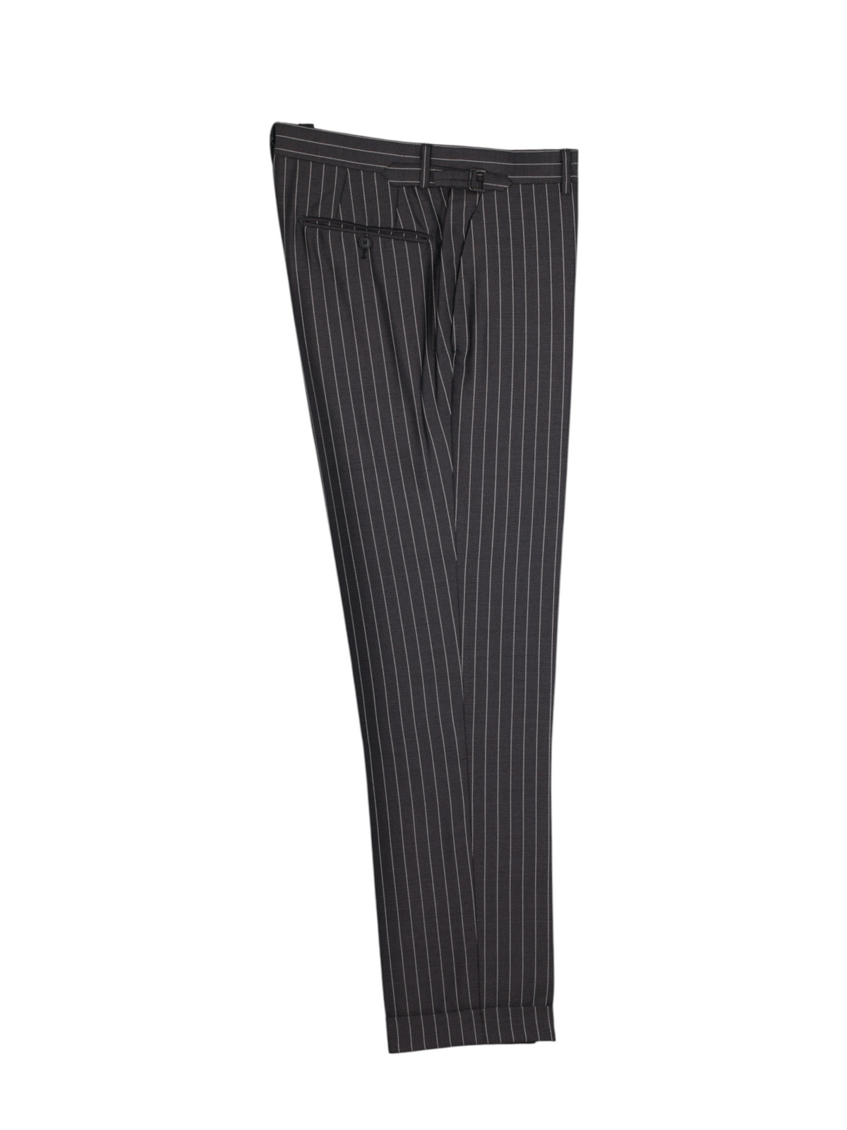 Tom Ford Grey Silk & Wool Pinstripe Windsor Suit