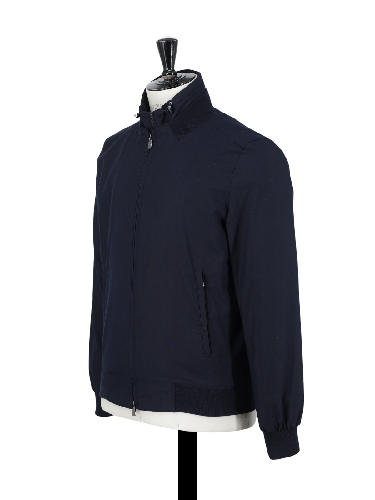 Corneliani Navy Softshell Waterrepellent Bomberjacket